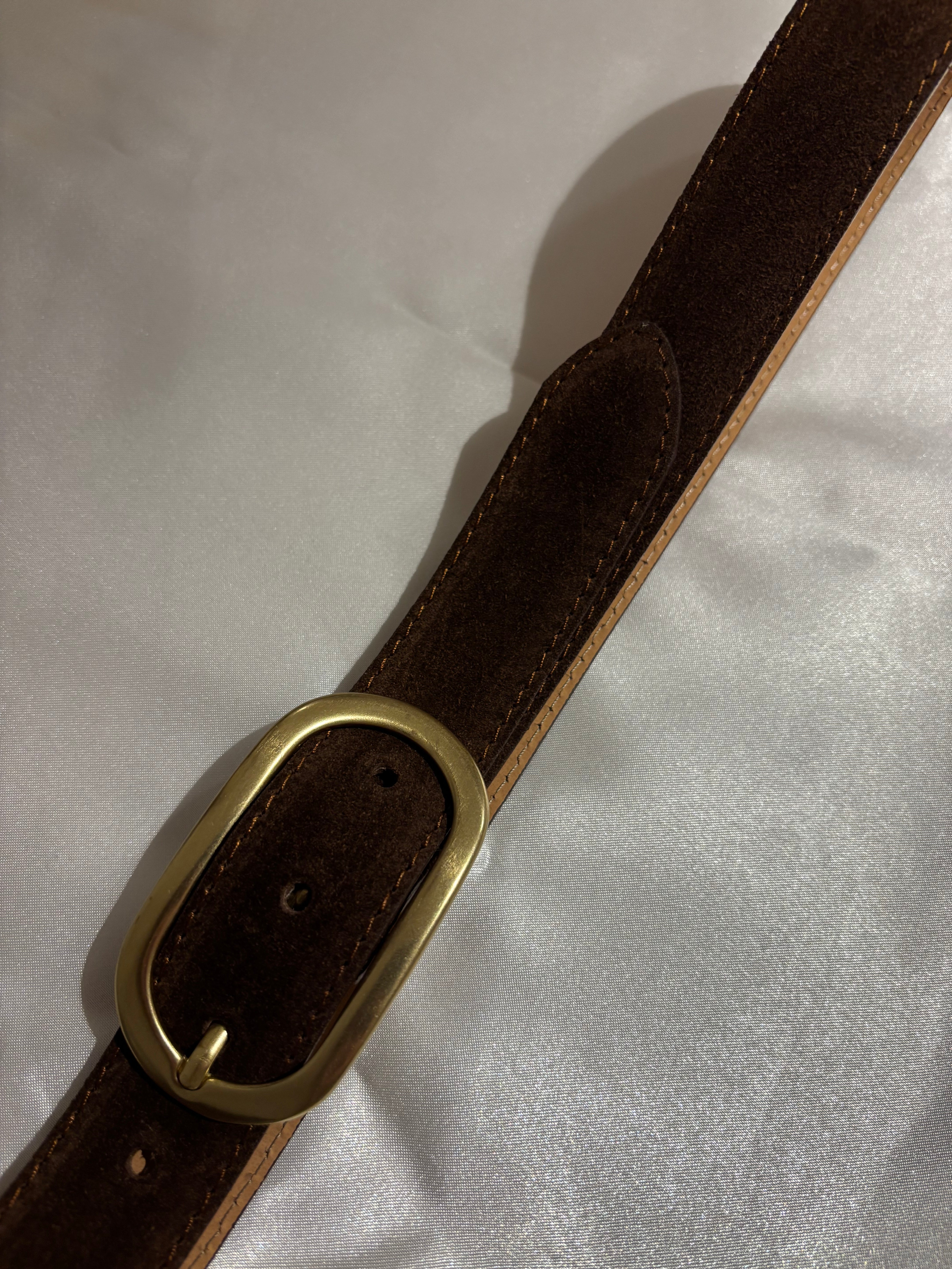 Ceinture MARRON DAIM FAVORIS