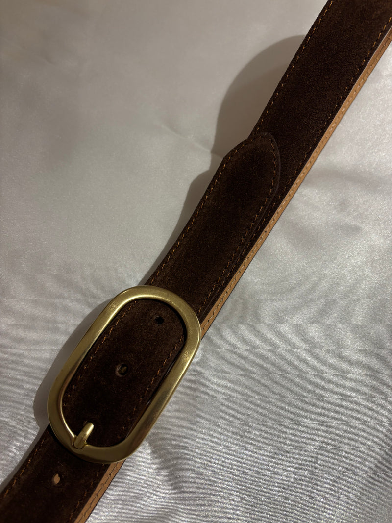 Ceinture MARRON DAIM FAVORIS