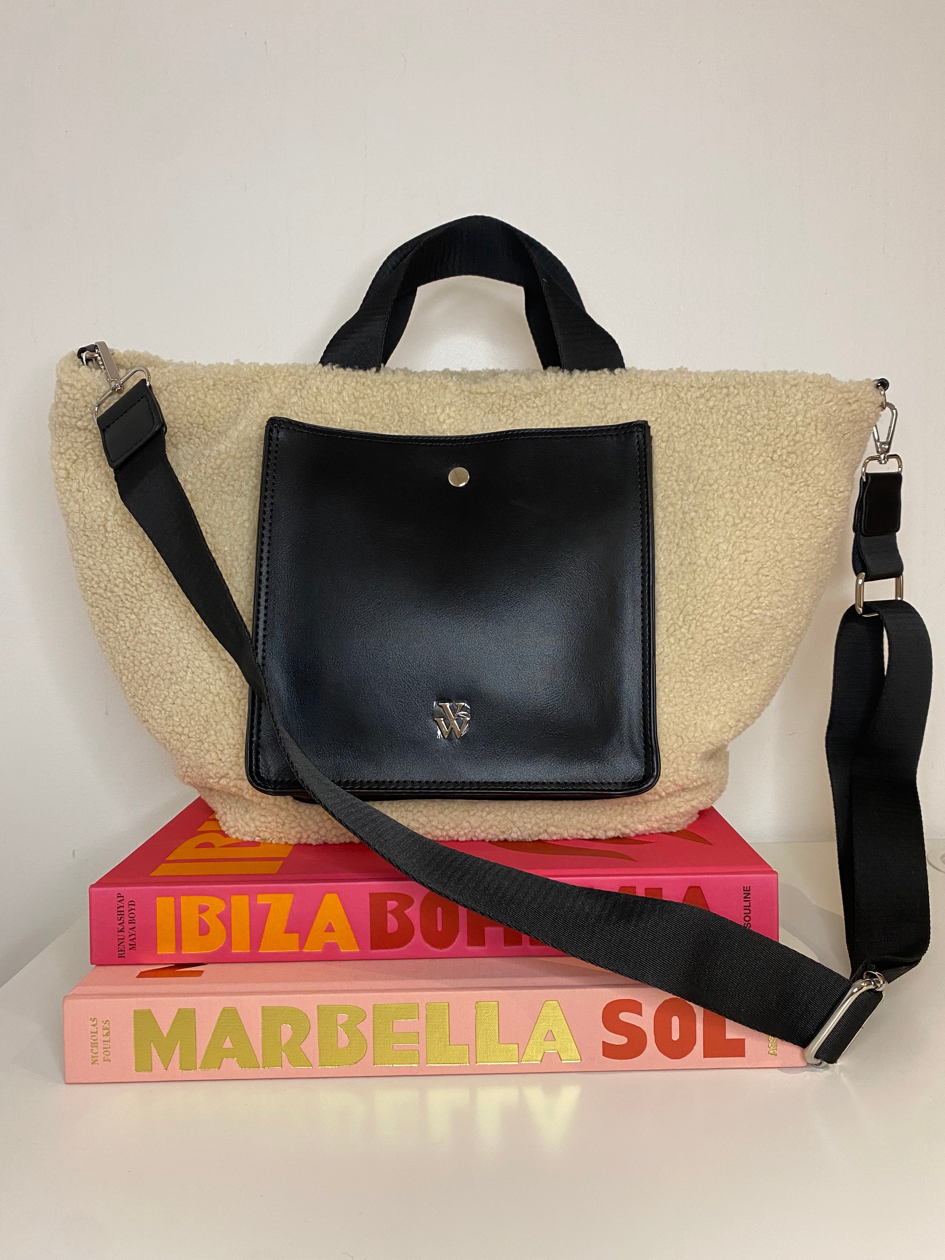 Sac Octavie noir et blanc Vannessa Wu