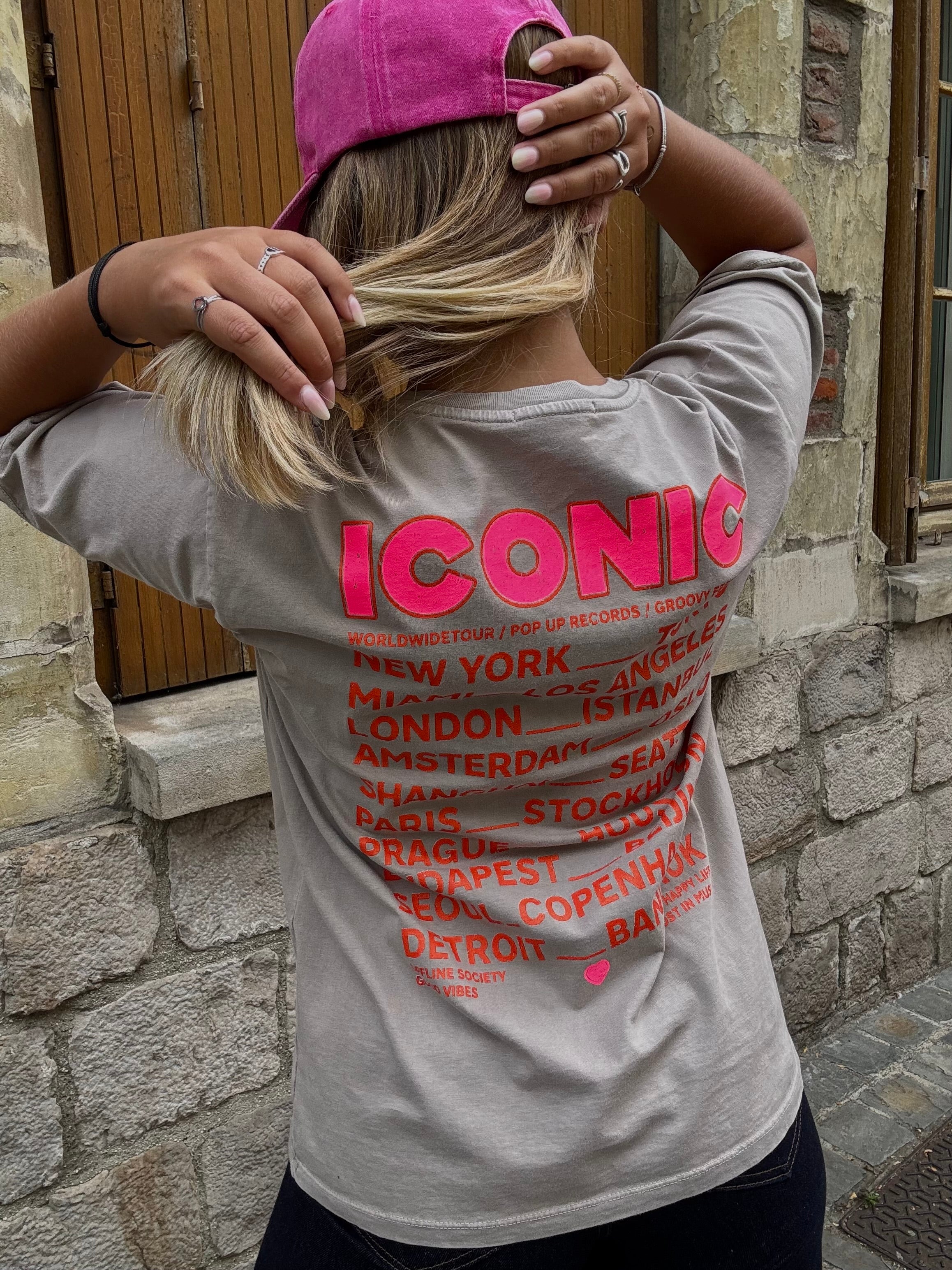 T-shirt Beige ICONIC