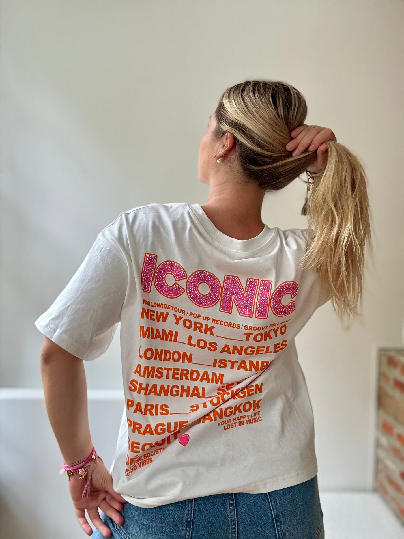Teeshirt ICONIC strass