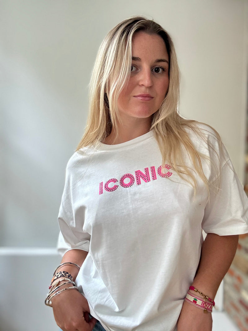 Teeshirt ICONIC strass