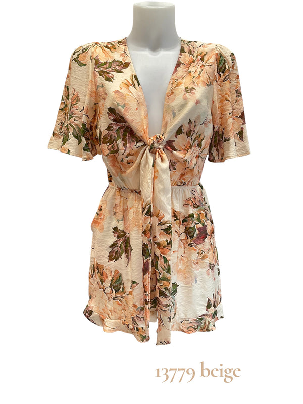 Combi-short naturel