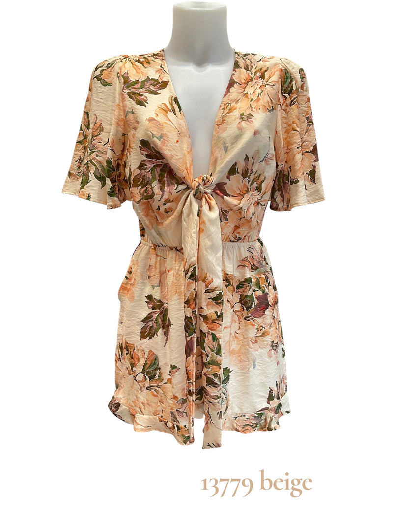 Combi-short naturel