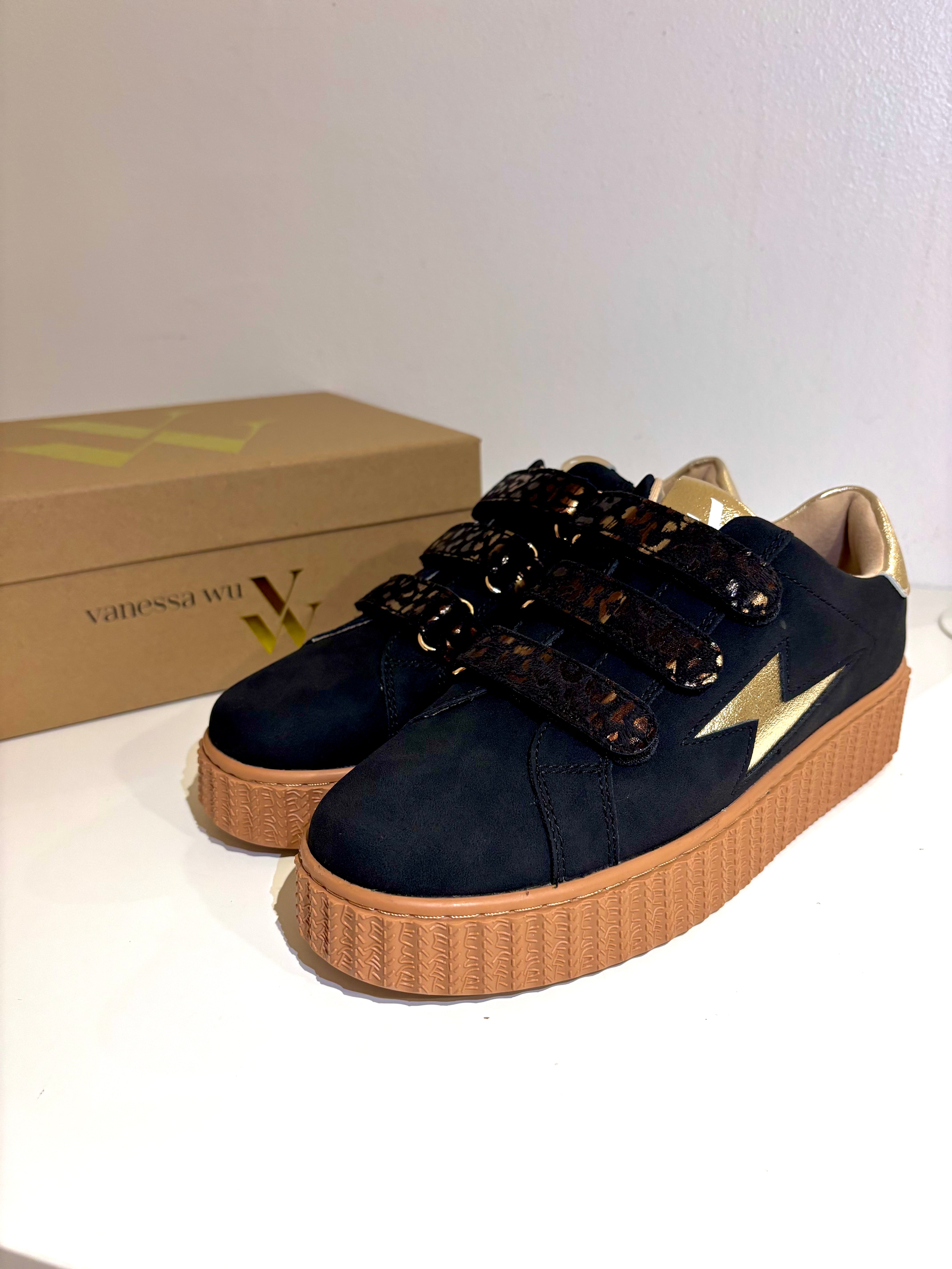 Baskets Noires ABY Vanessa Wu