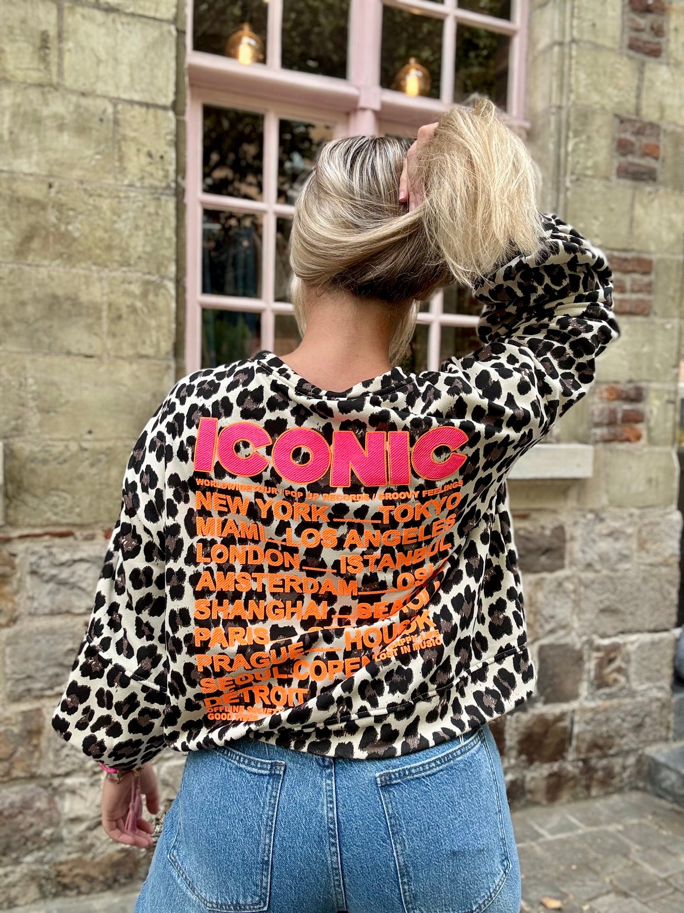 Sweat ICONIC léopard