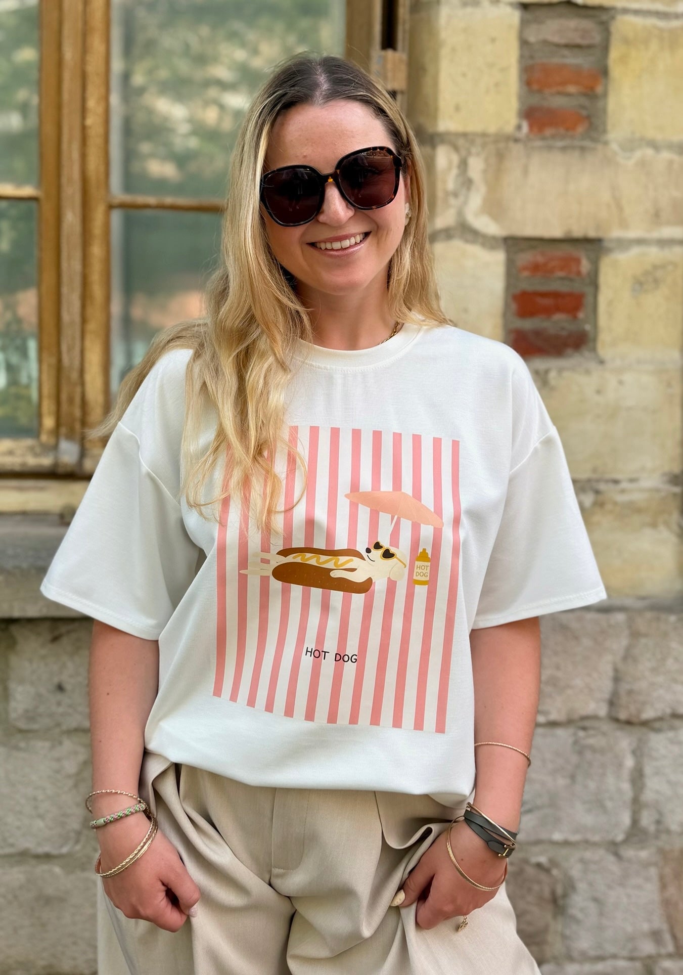 T-shirt Hot dog