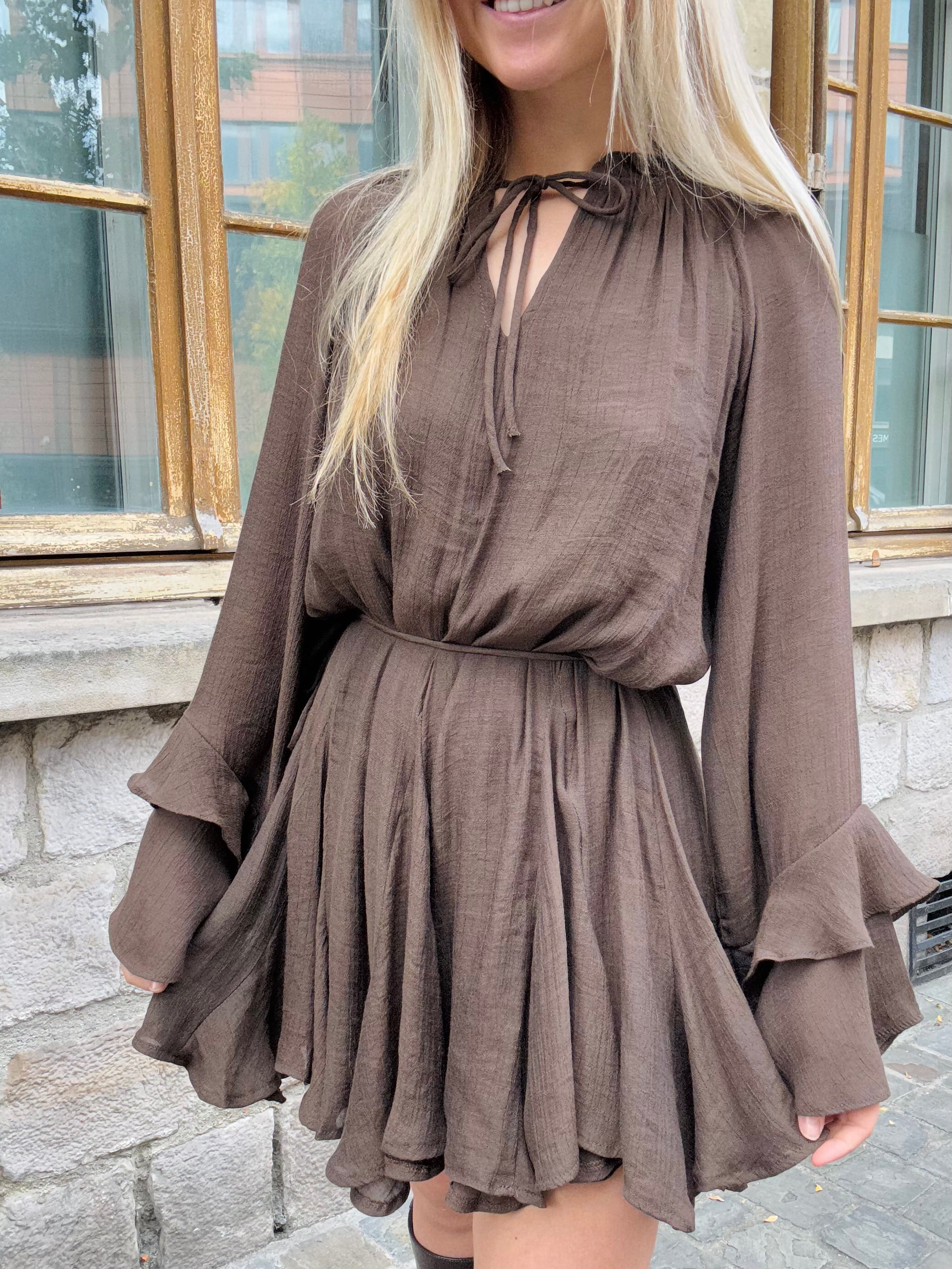 Robe Chocolat Élégante