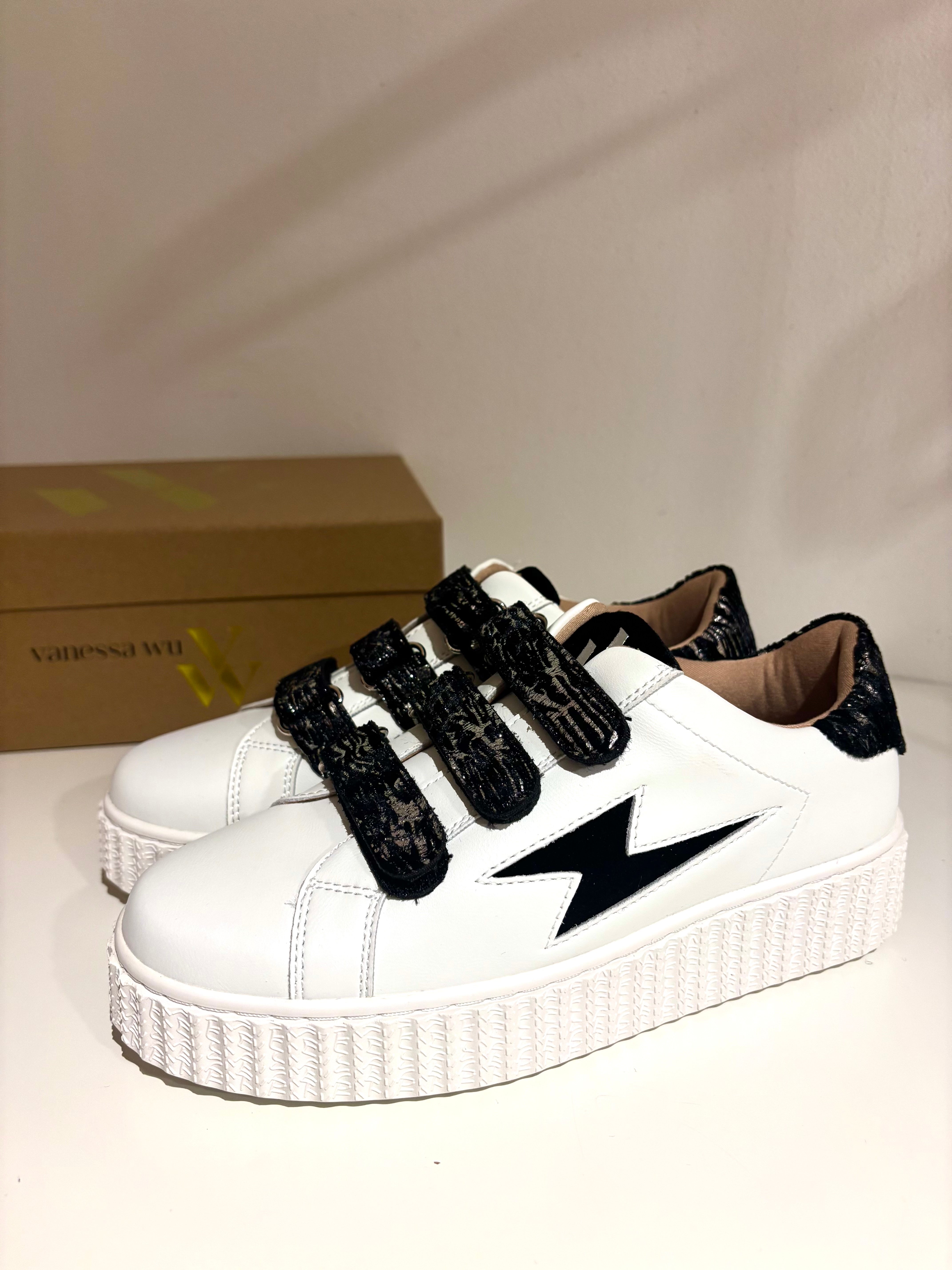 Baskets Noires Ingrid Vanessa WU