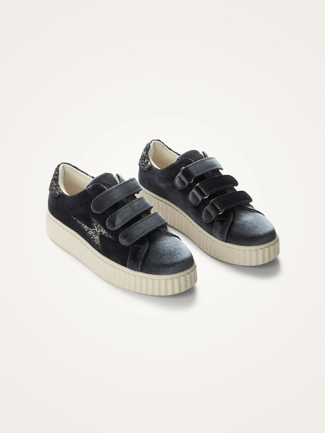 Baskets noires bleuté BILLIE Vanessa Wu