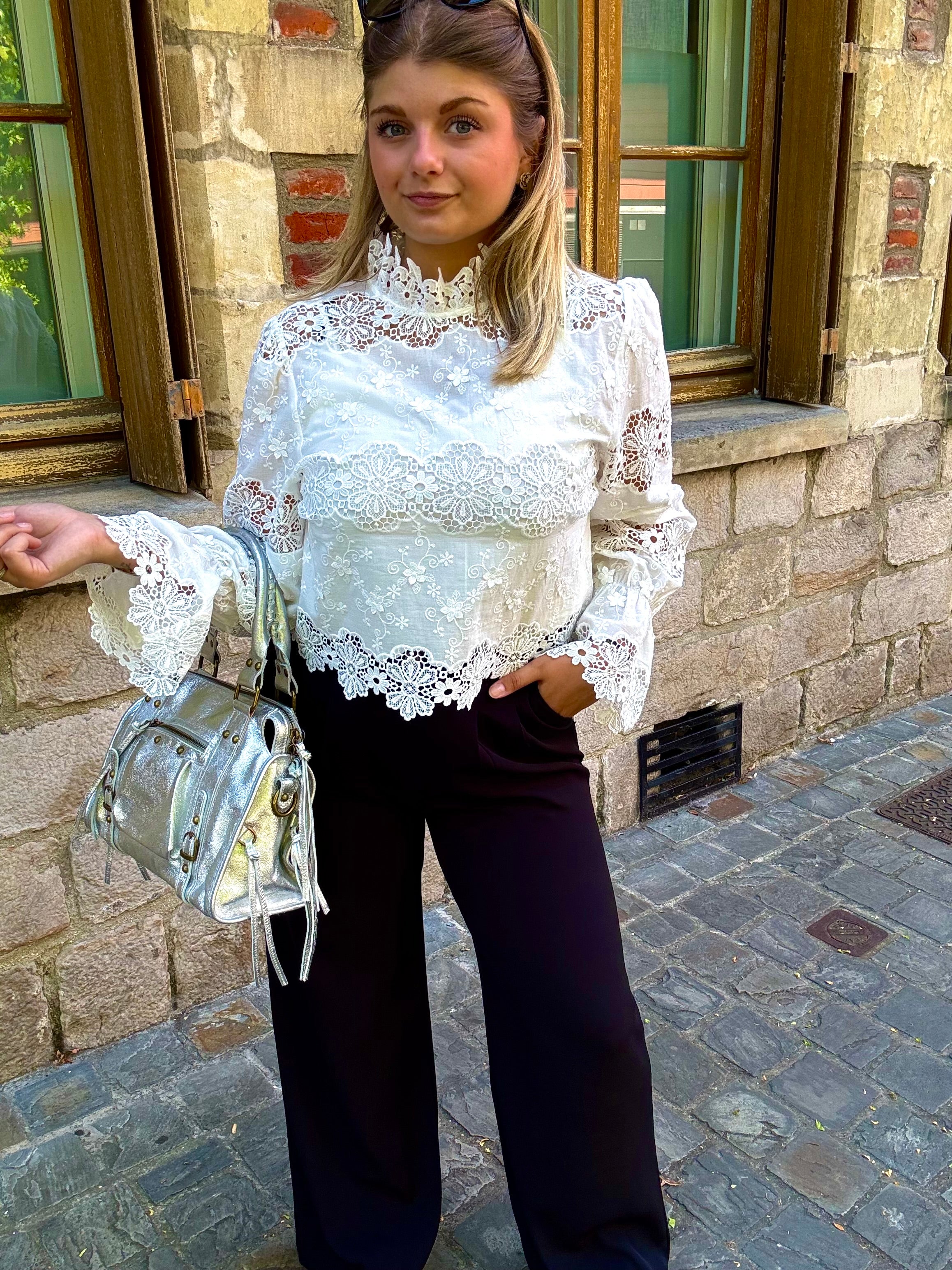 Pantalon NOIR ÉLÉGANT