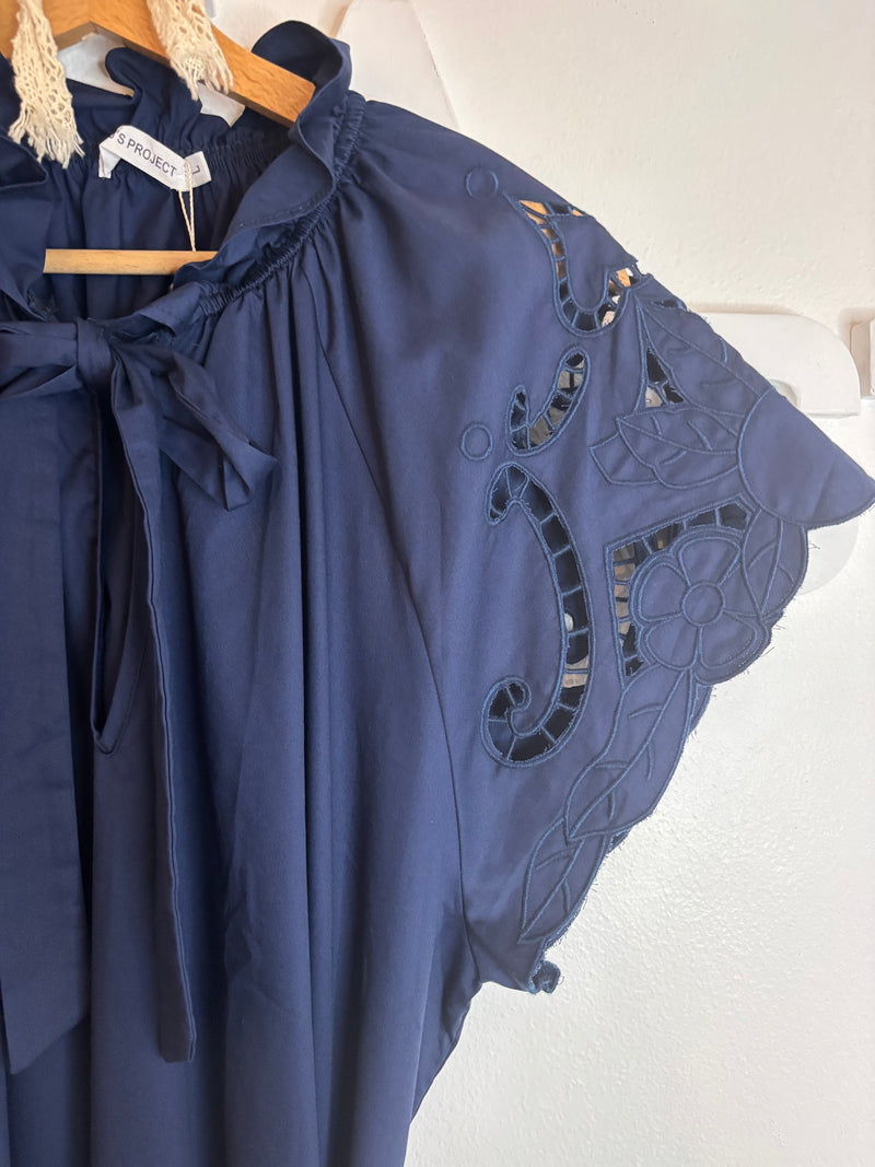 Robe bleu marine