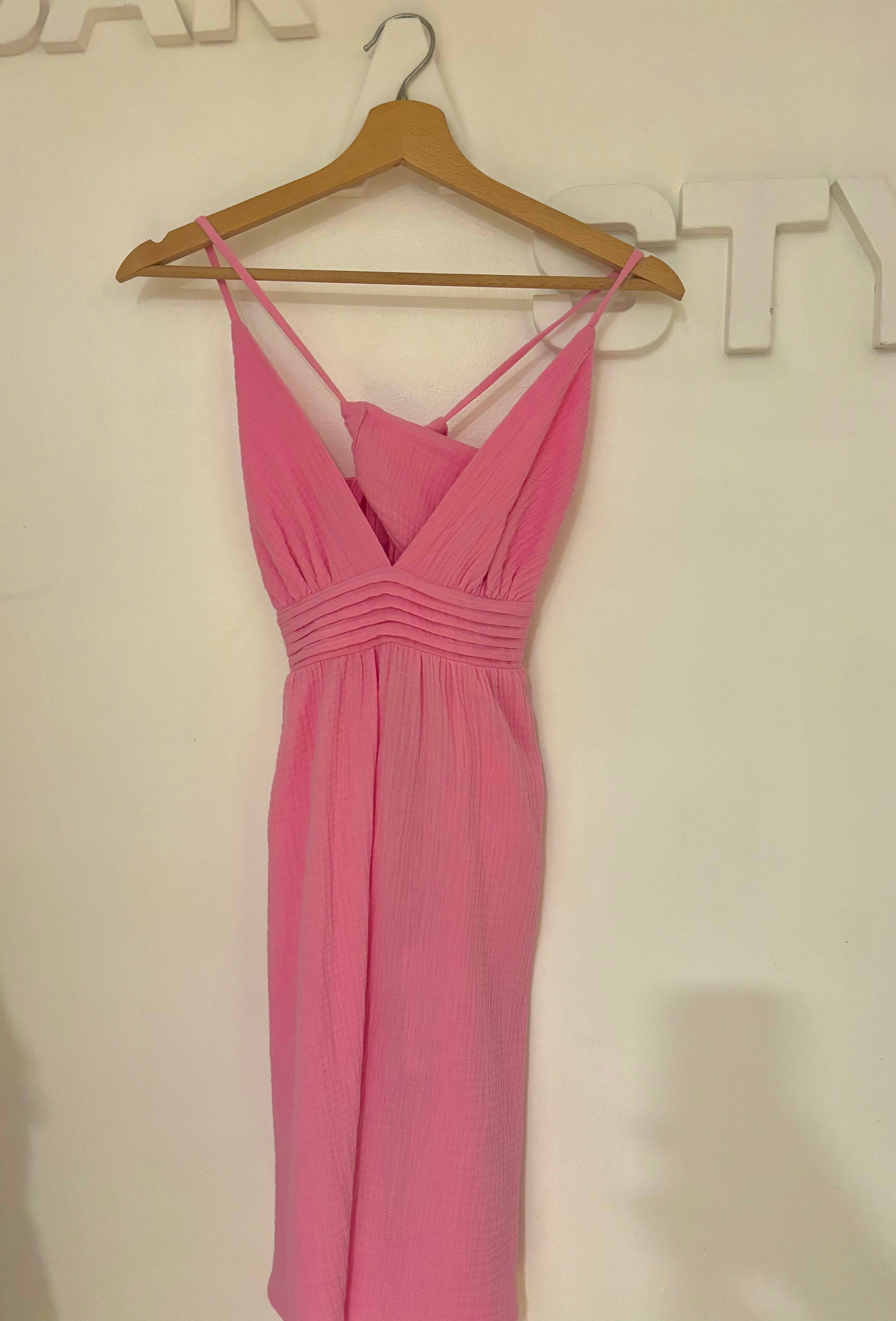 Robe courte rose Ravissante