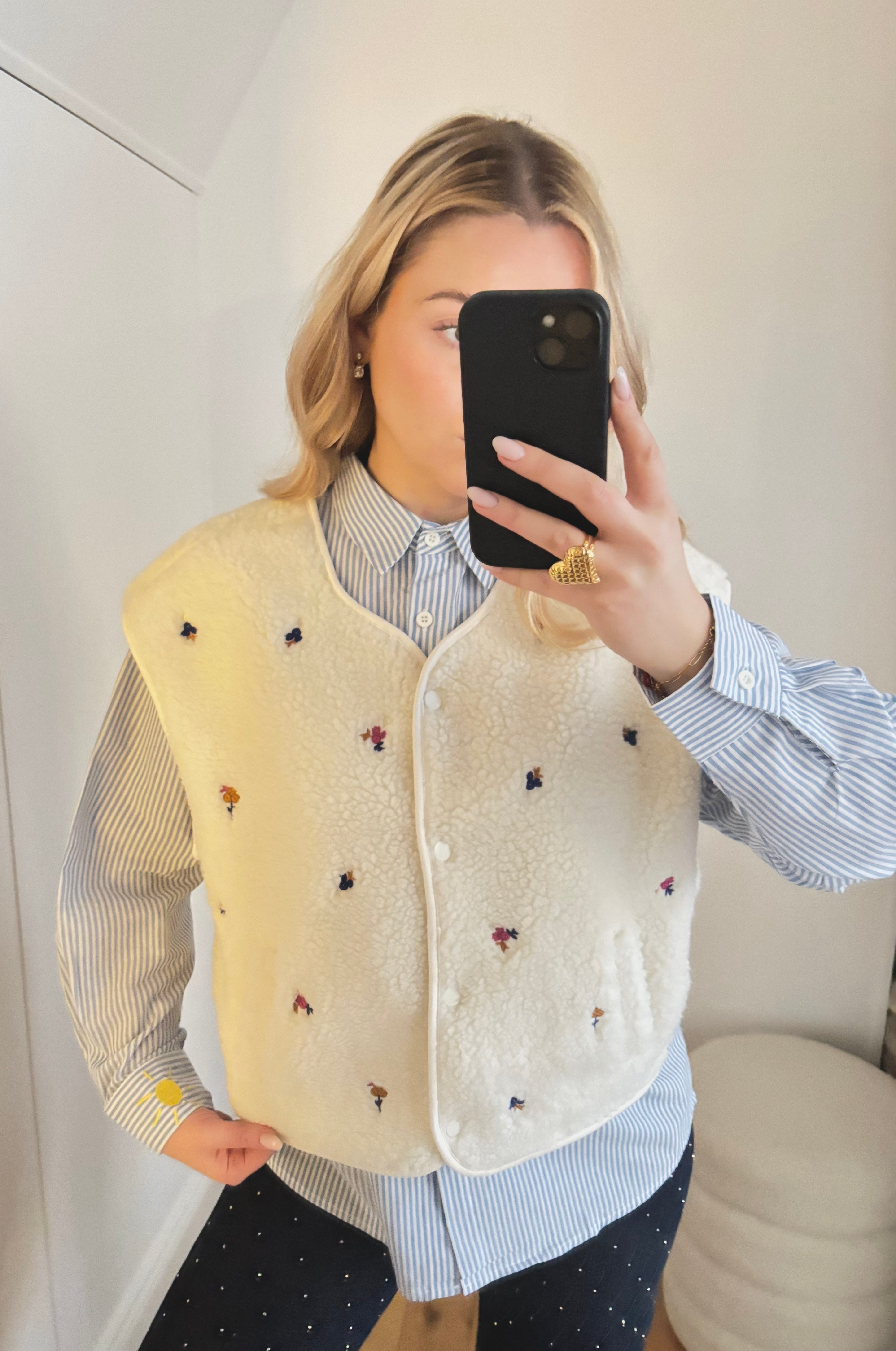 Veste sans manches réconfortante