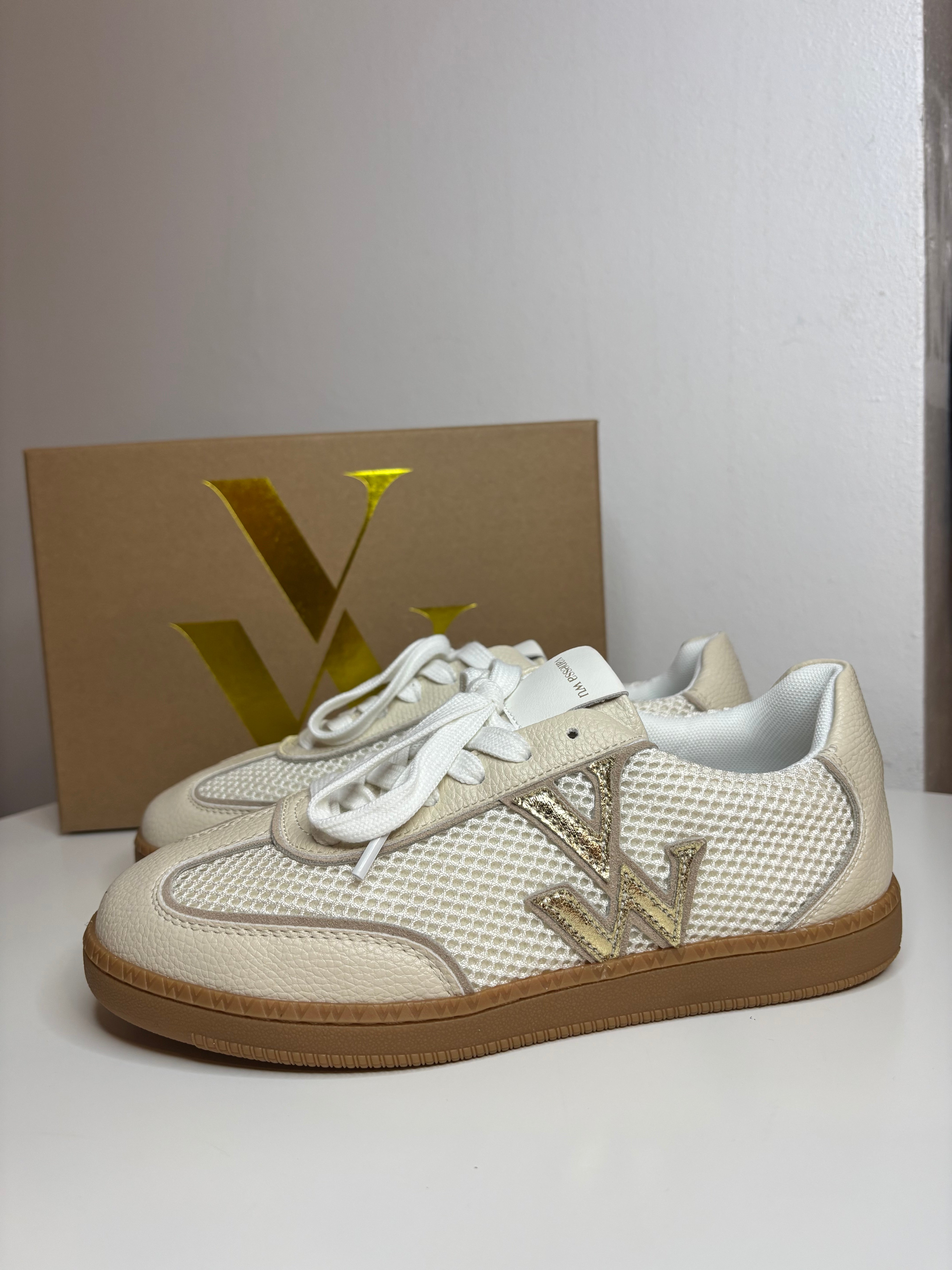 Baskets beige AURA Vanessa Wu