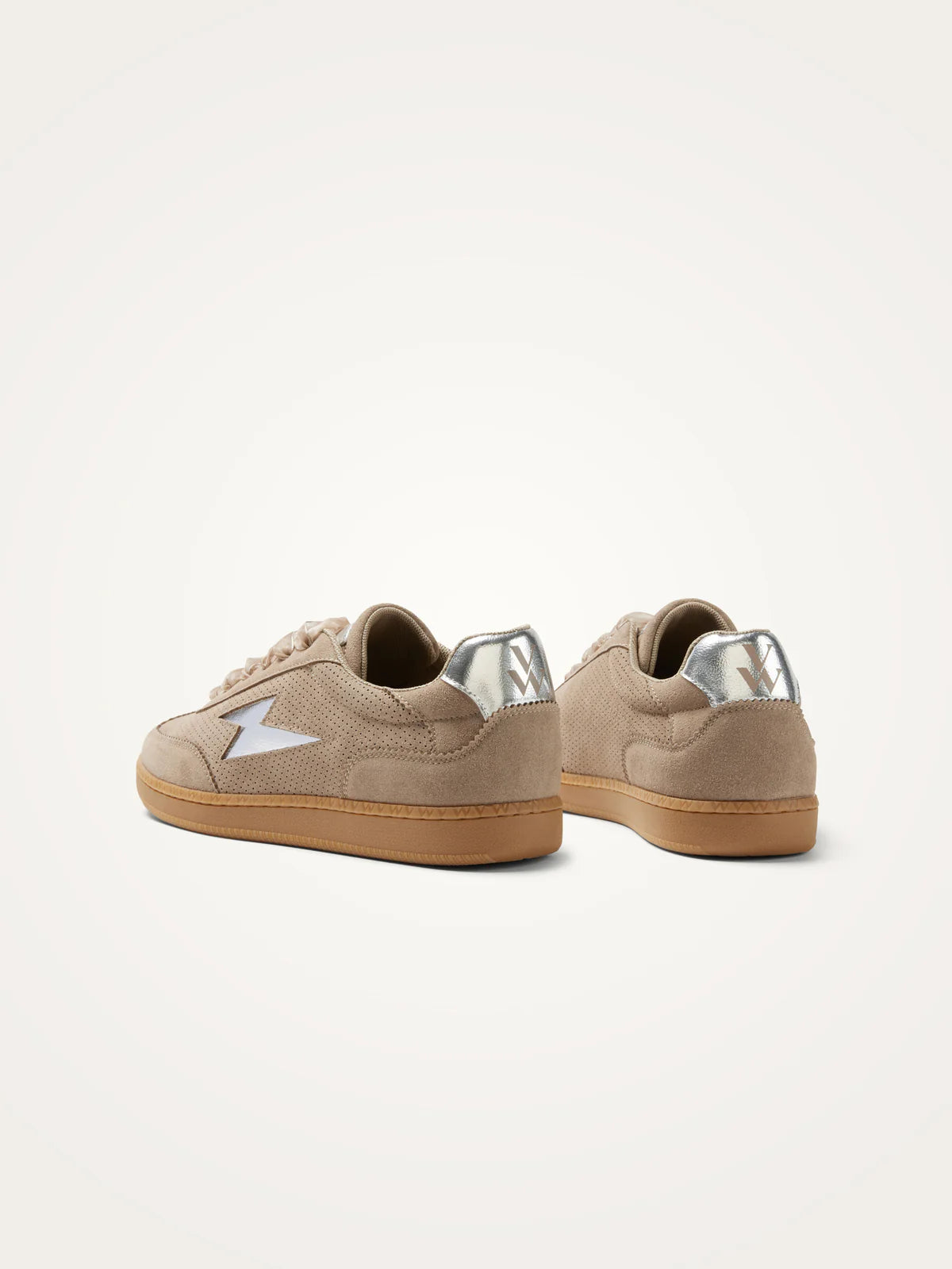 Baskets AURA Emblem taupe
