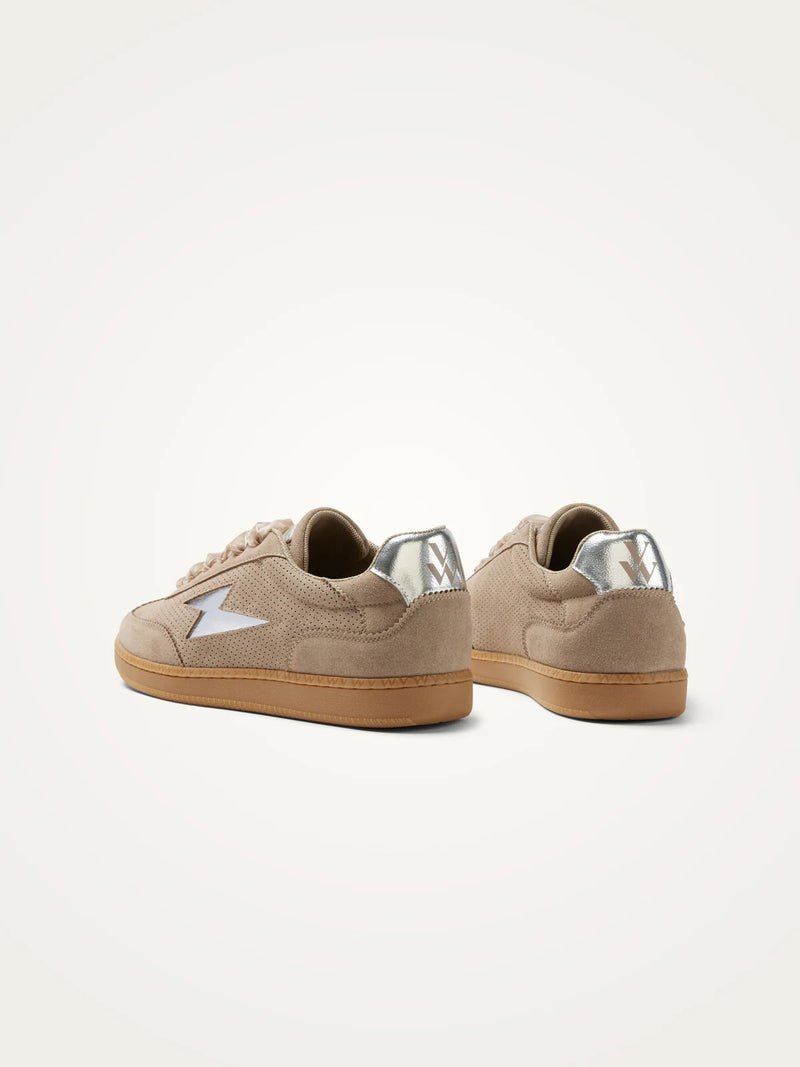 Baskets AURA Emblem taupe