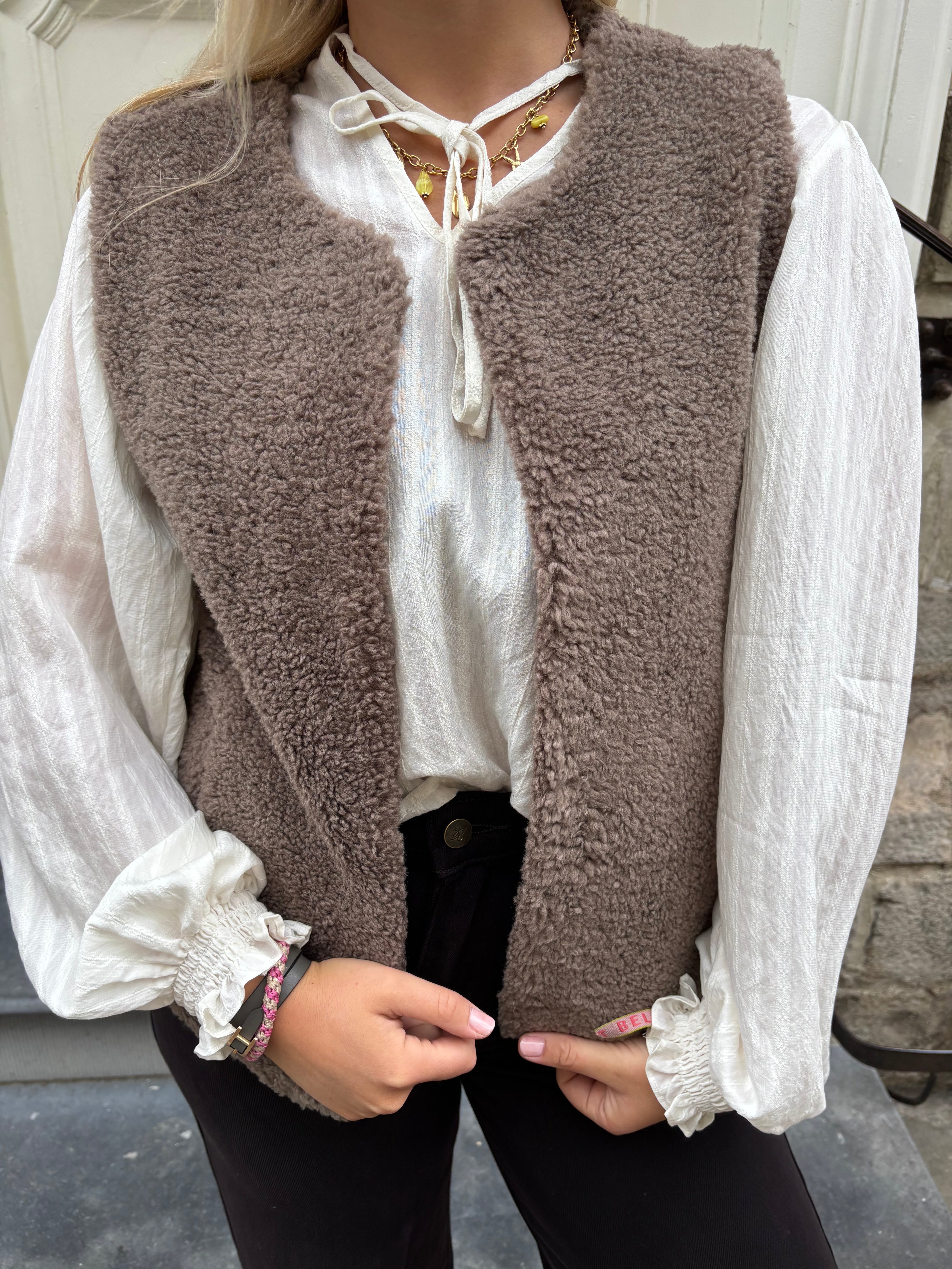 Veste taupe Sinatra