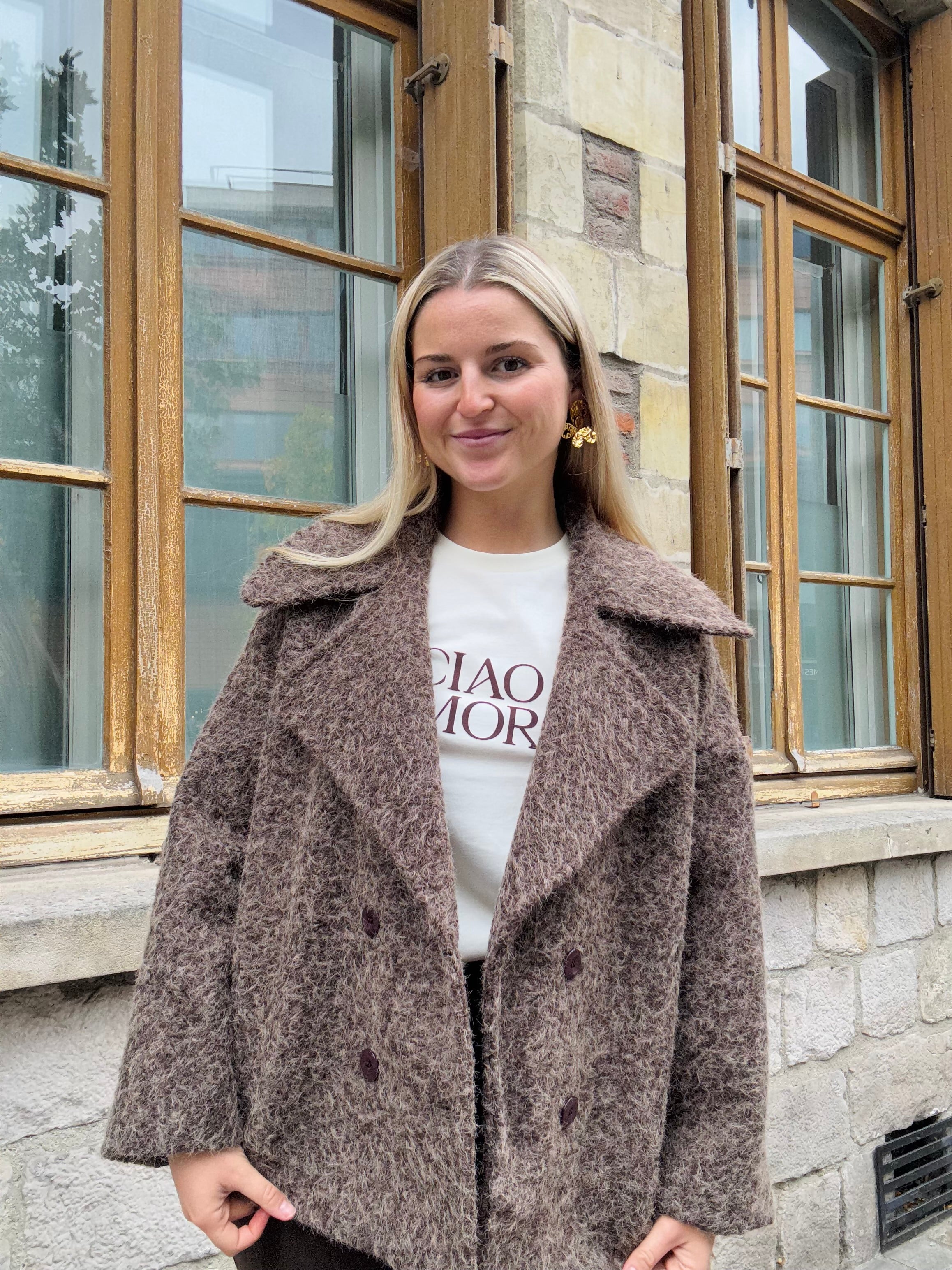 Veste Chocolat Somptueuse