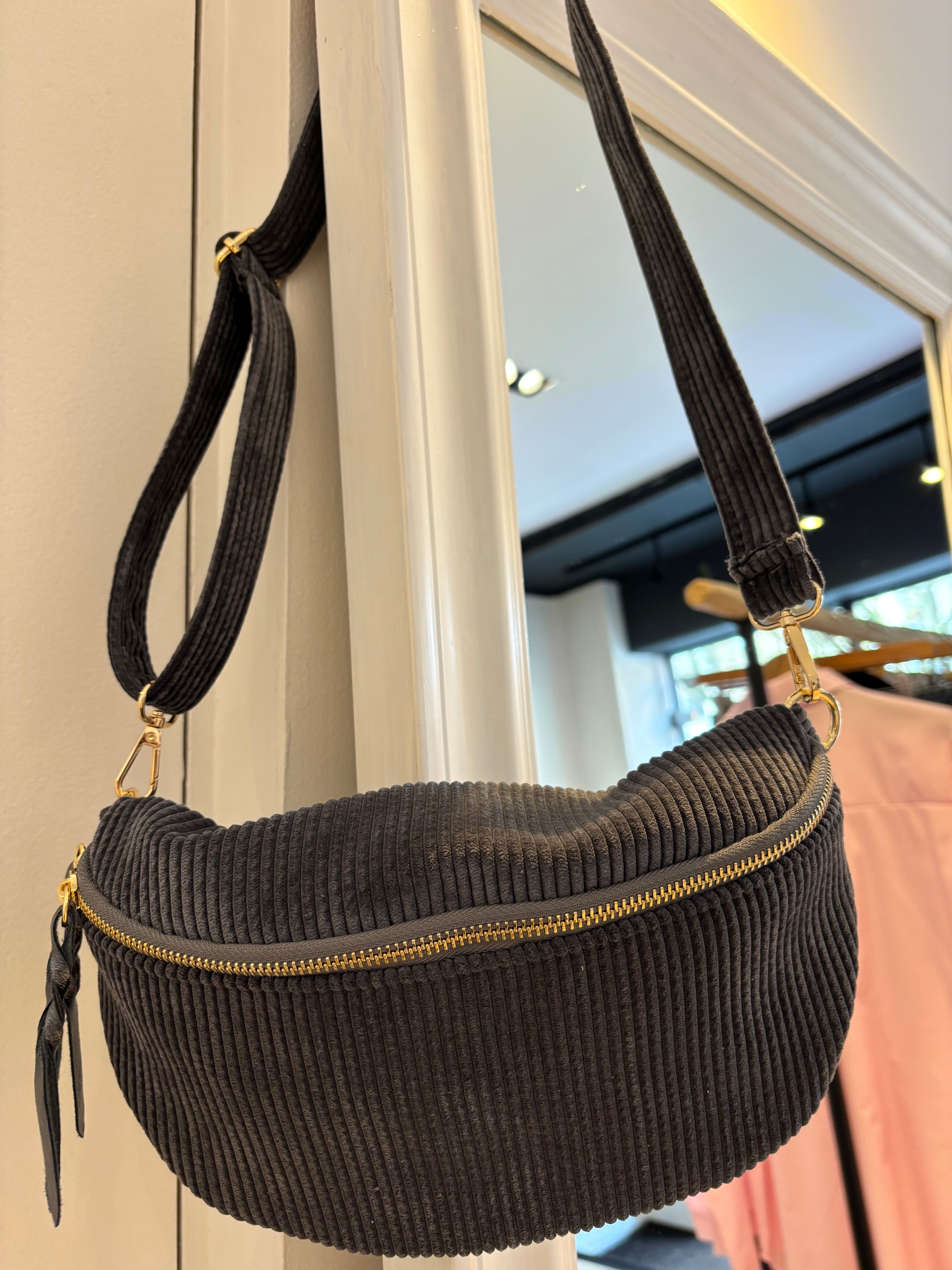 Sac banane bleu Moderne