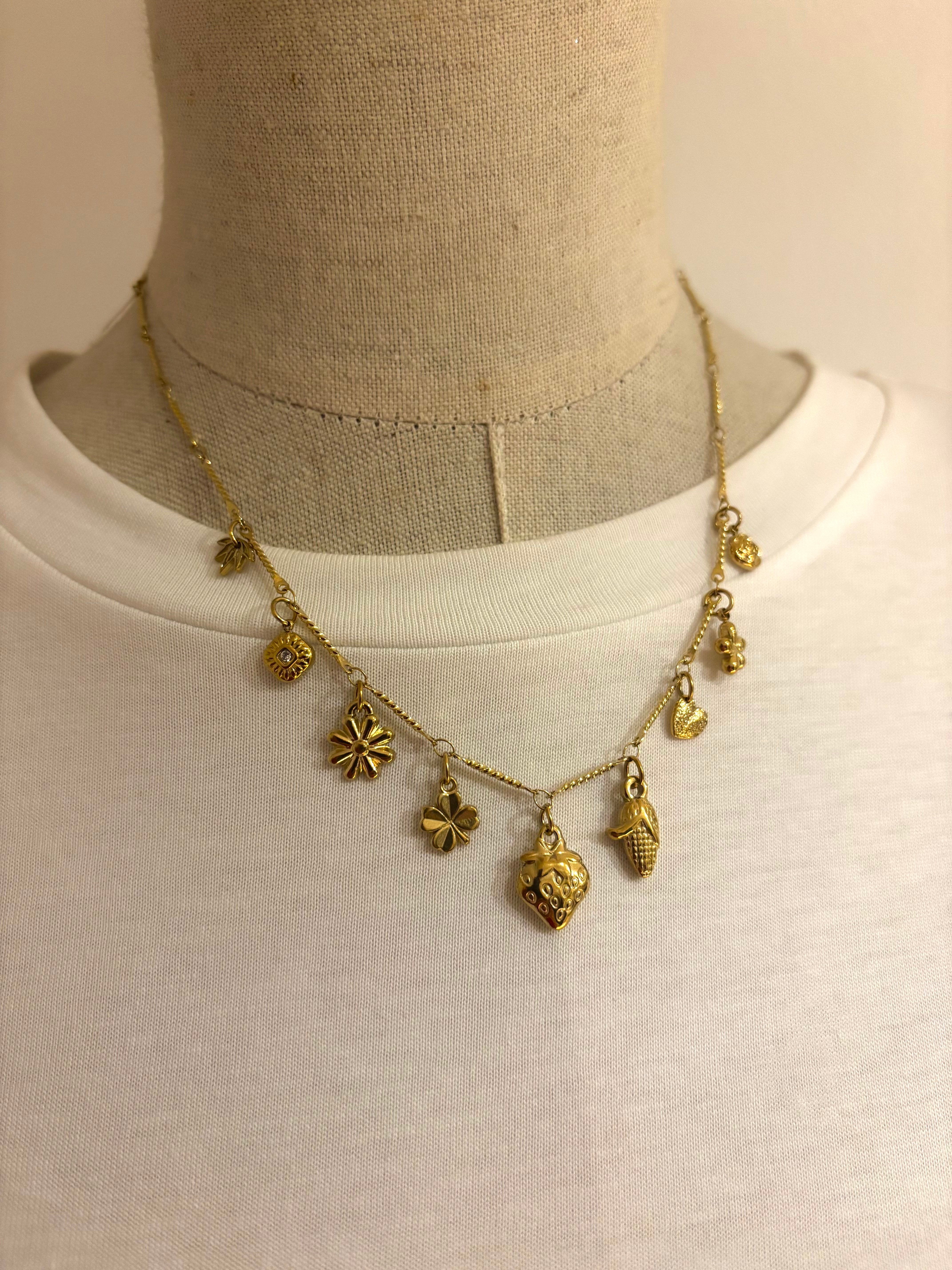 Collier Fraise