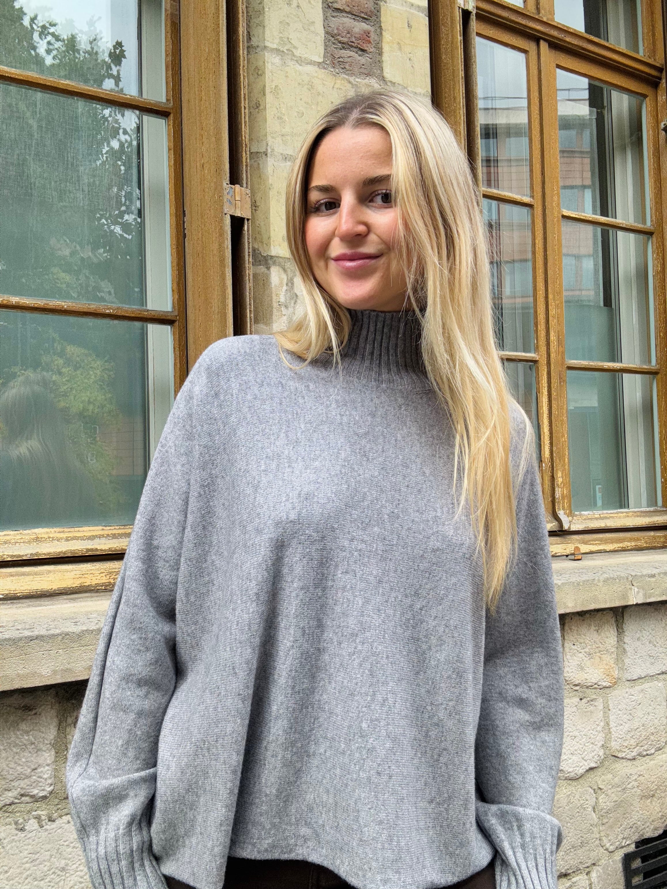Pull Gris Doux
