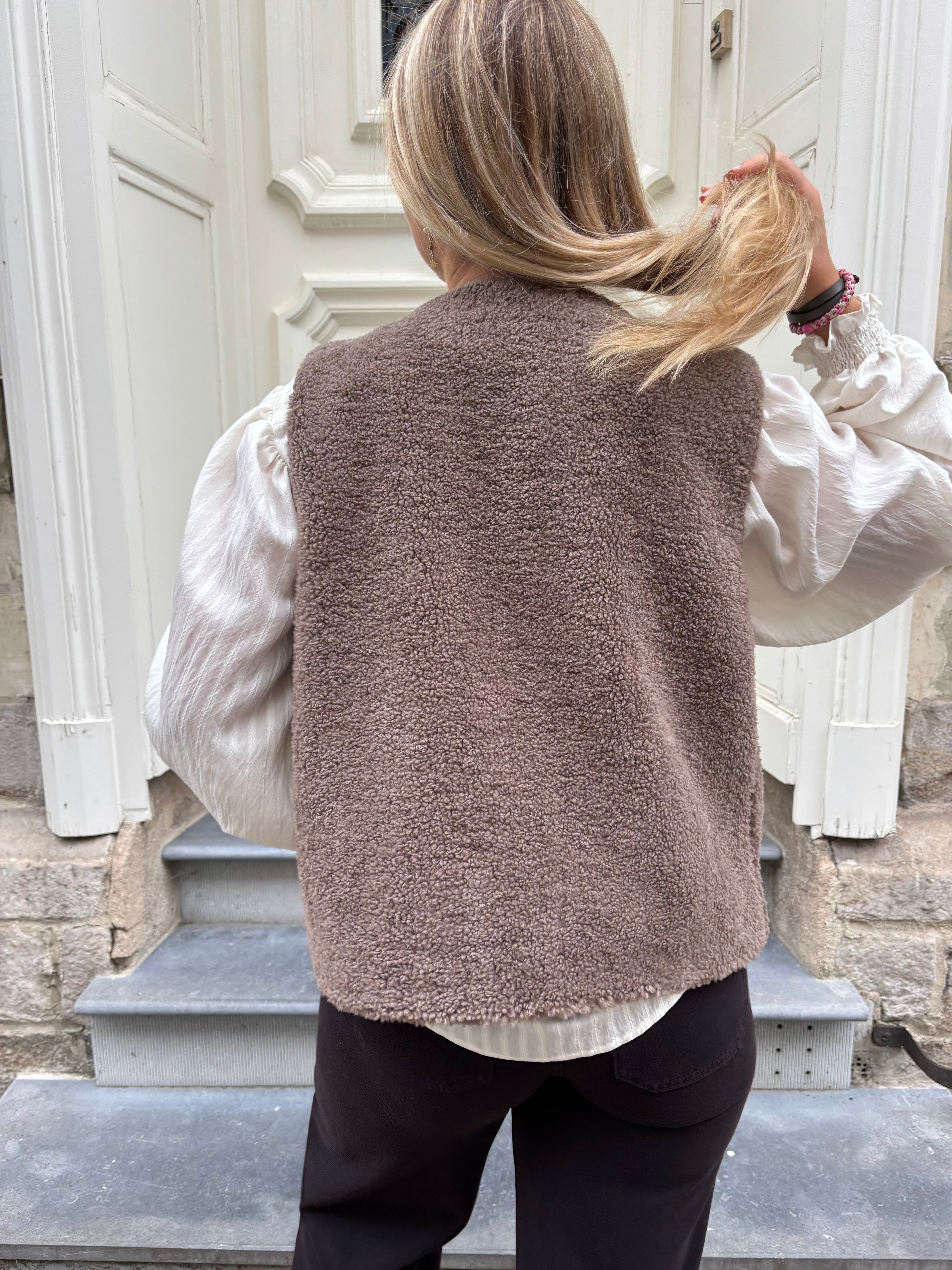 Veste taupe Sinatra