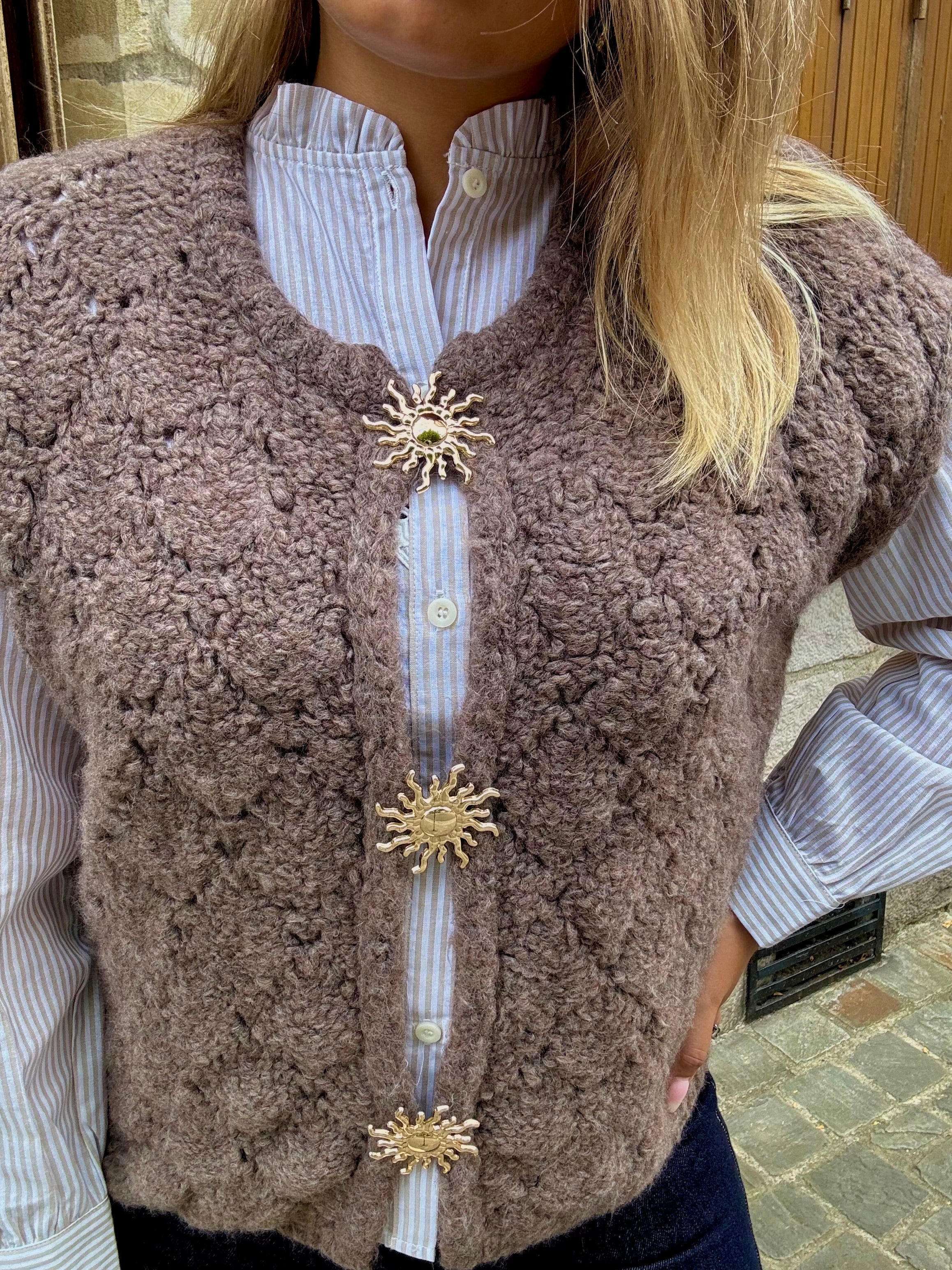 Gilet marron Formidable