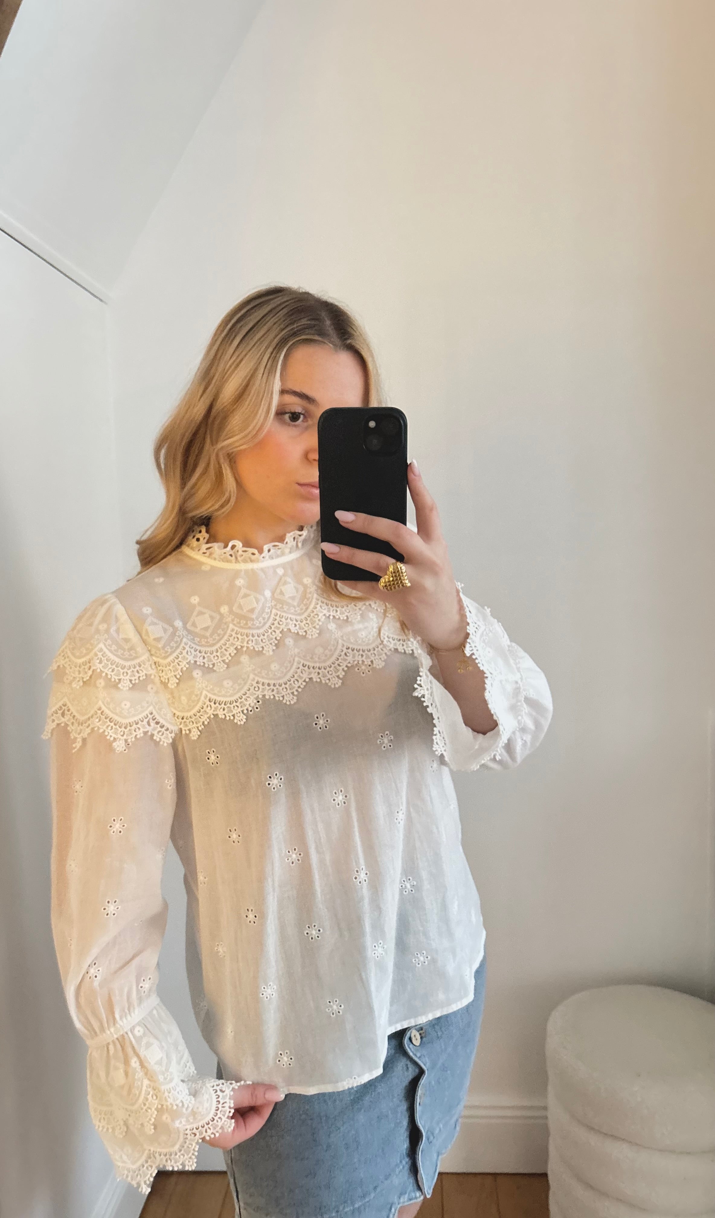 Blouse délicate