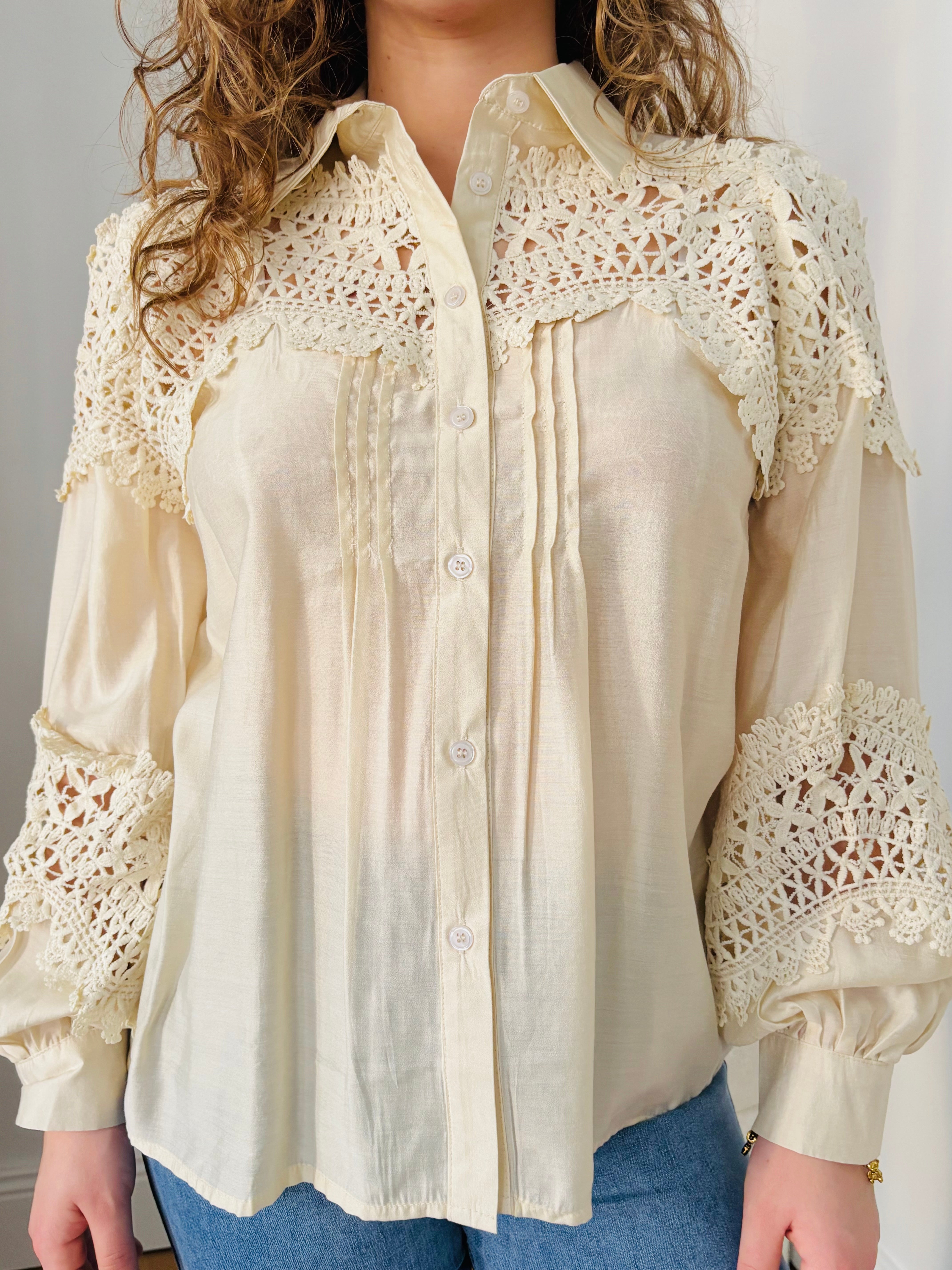 Blouse romantique