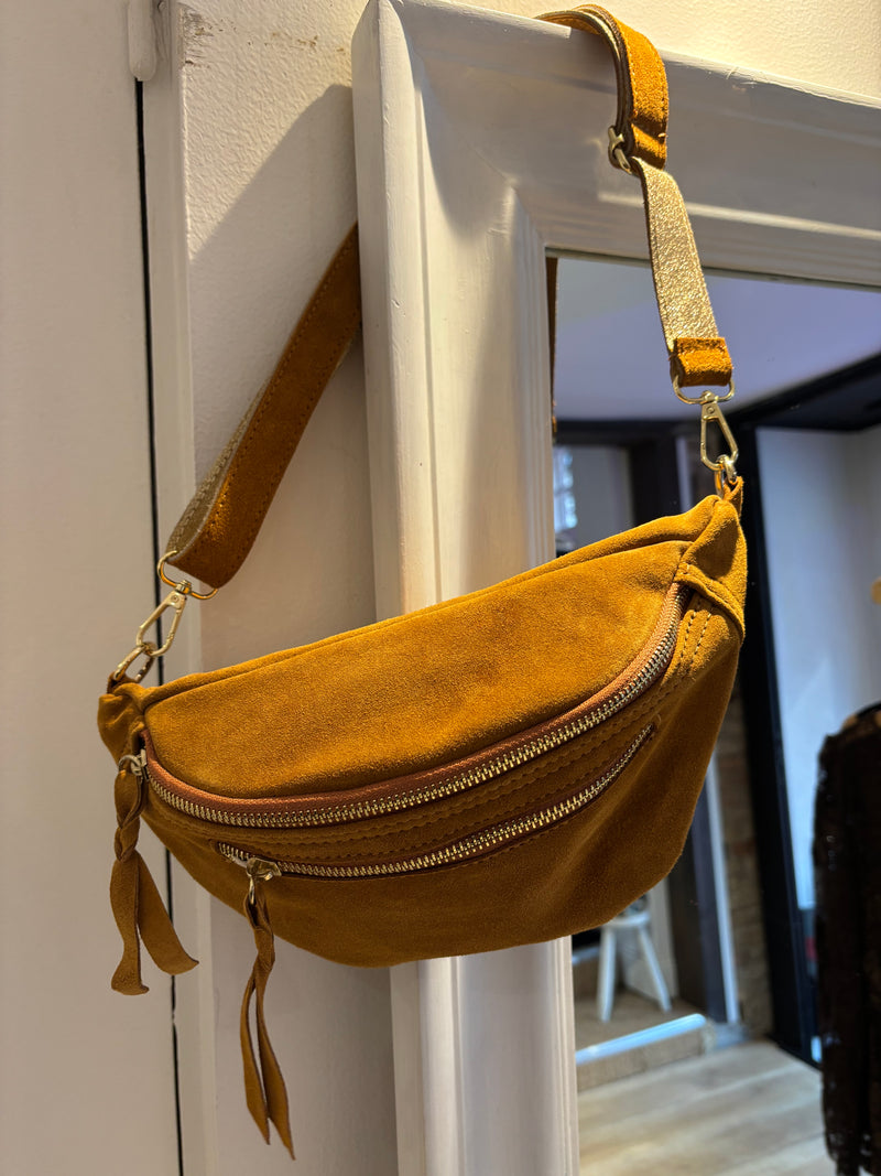 Sac banane Camel daim