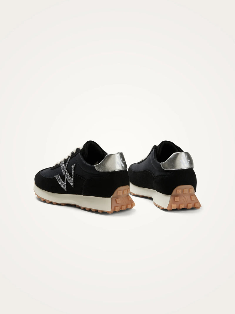 Baskets FLOWS INITIALS noir