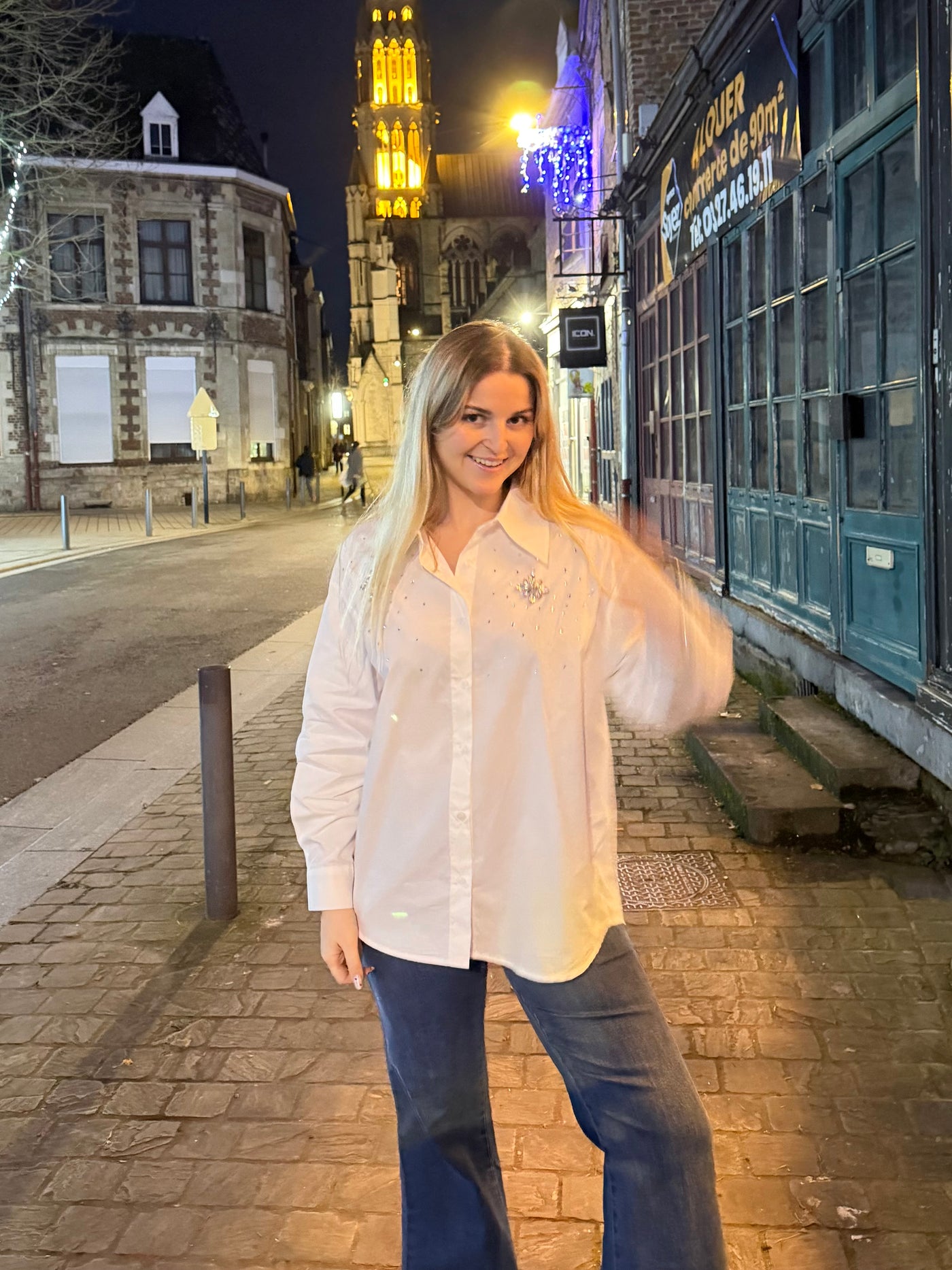 Chemise éclatante