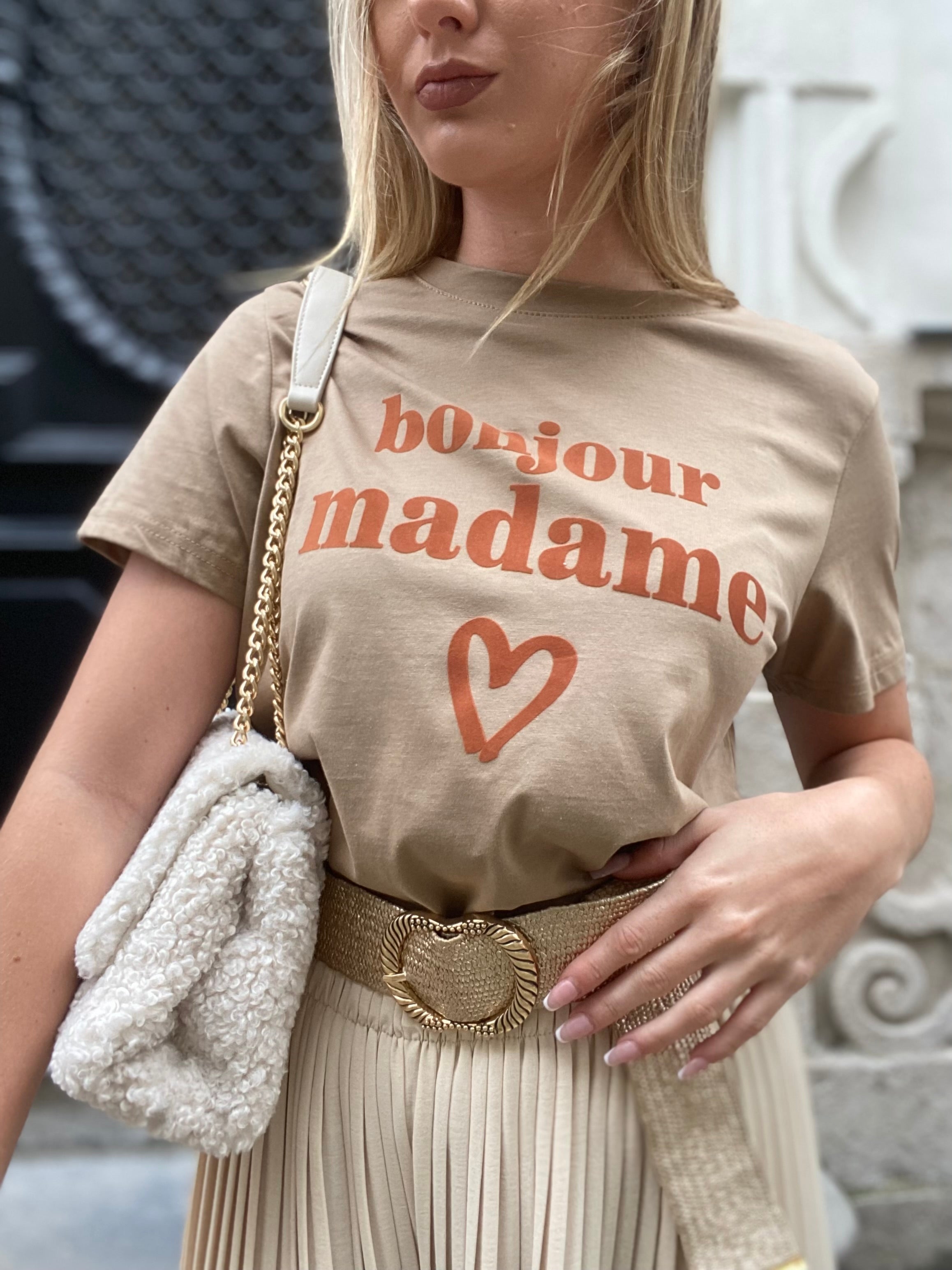 T-shirt BONJOUR MADAME