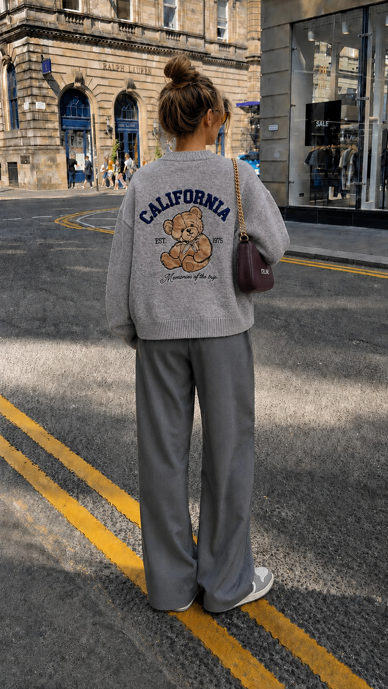 Pull NOUNOURS gris
