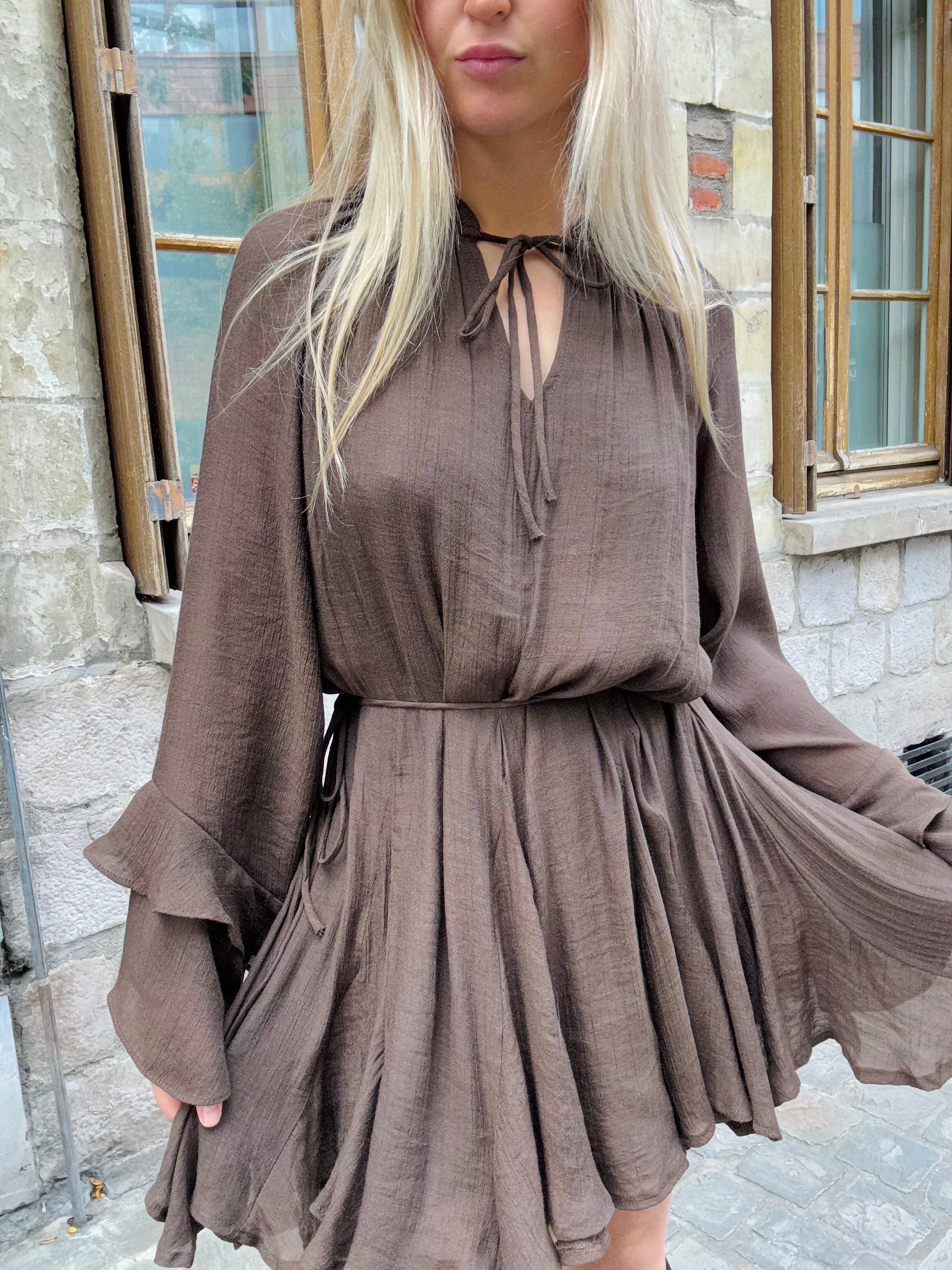 Robe Chocolat Élégante