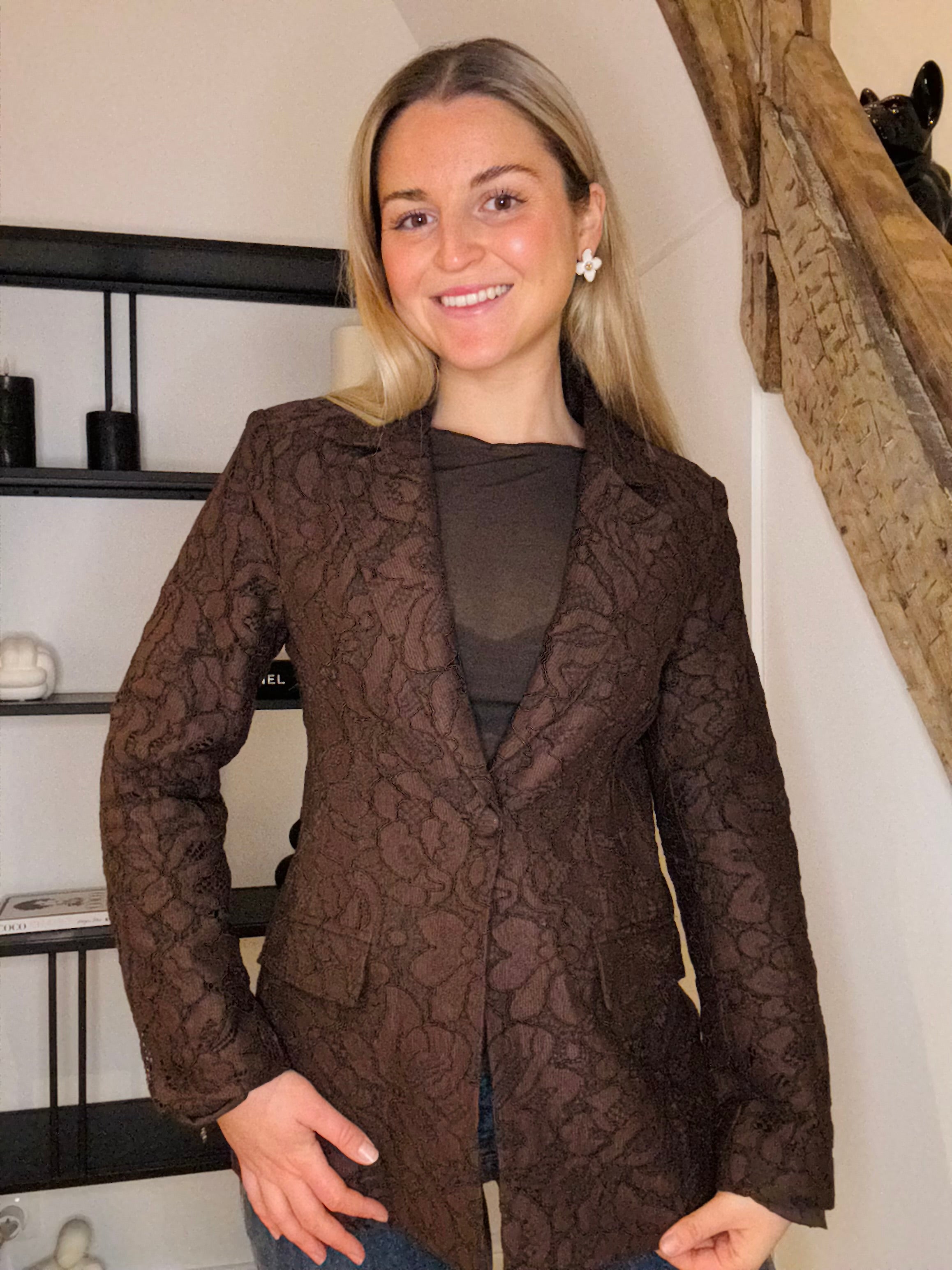 Blazer romantique