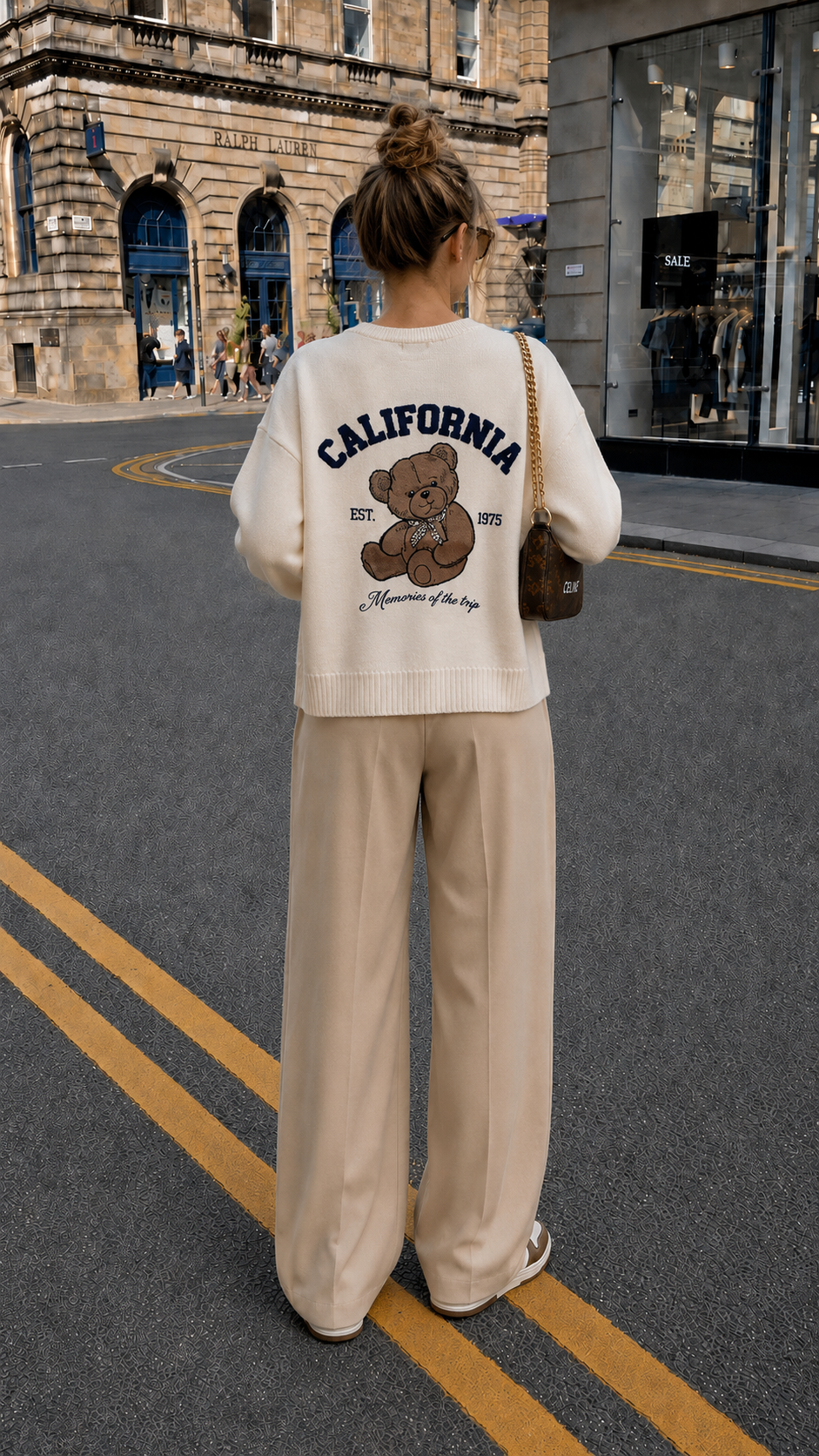 Pull NOUNOURS écru