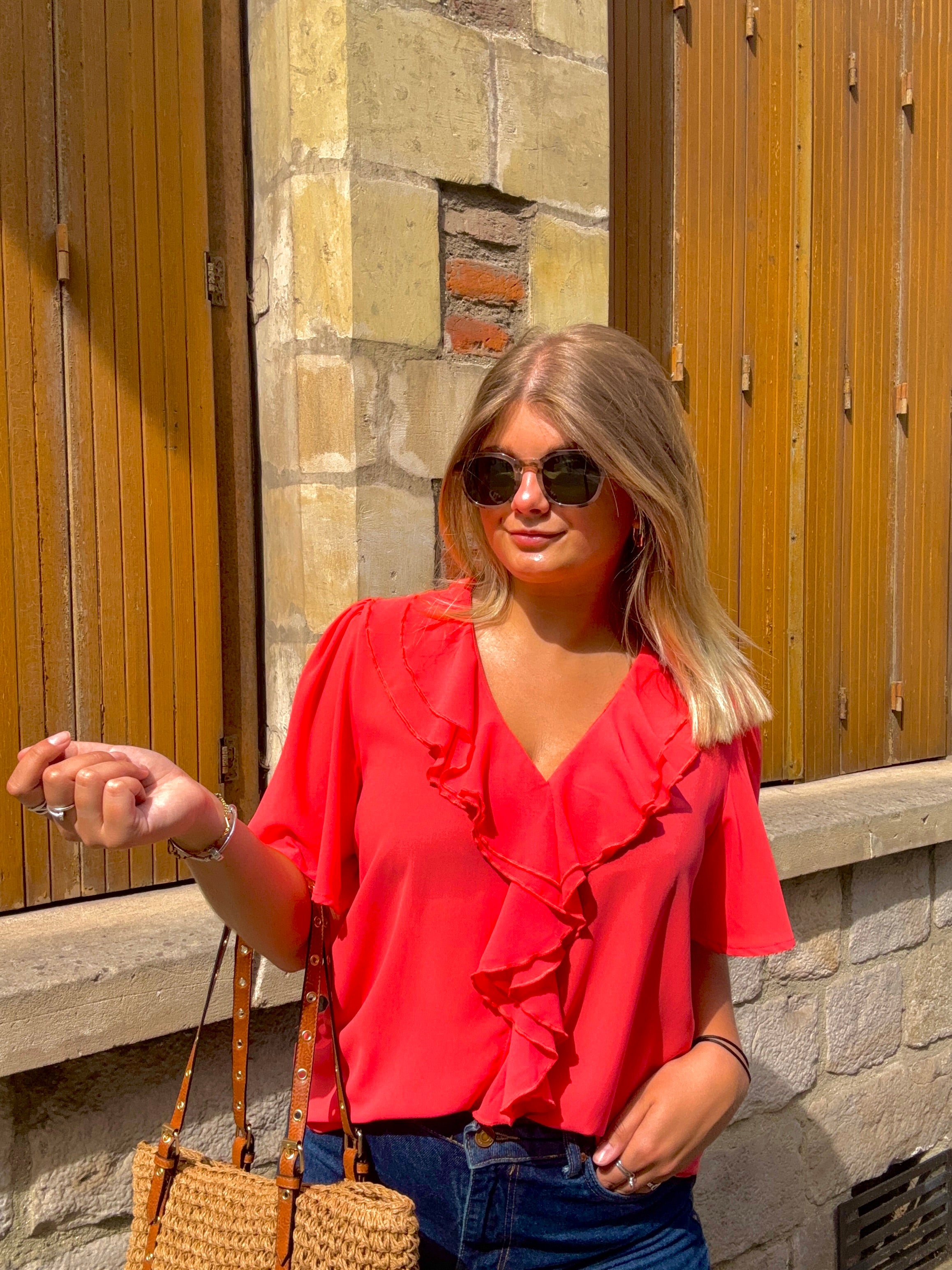 Top ORANGE FABULEUX