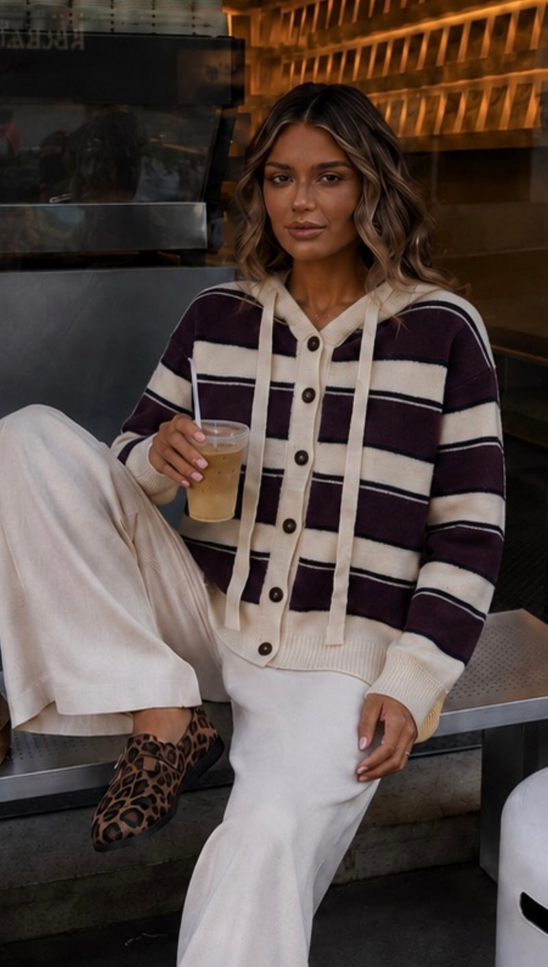 Gilet DOUX Bordeaux