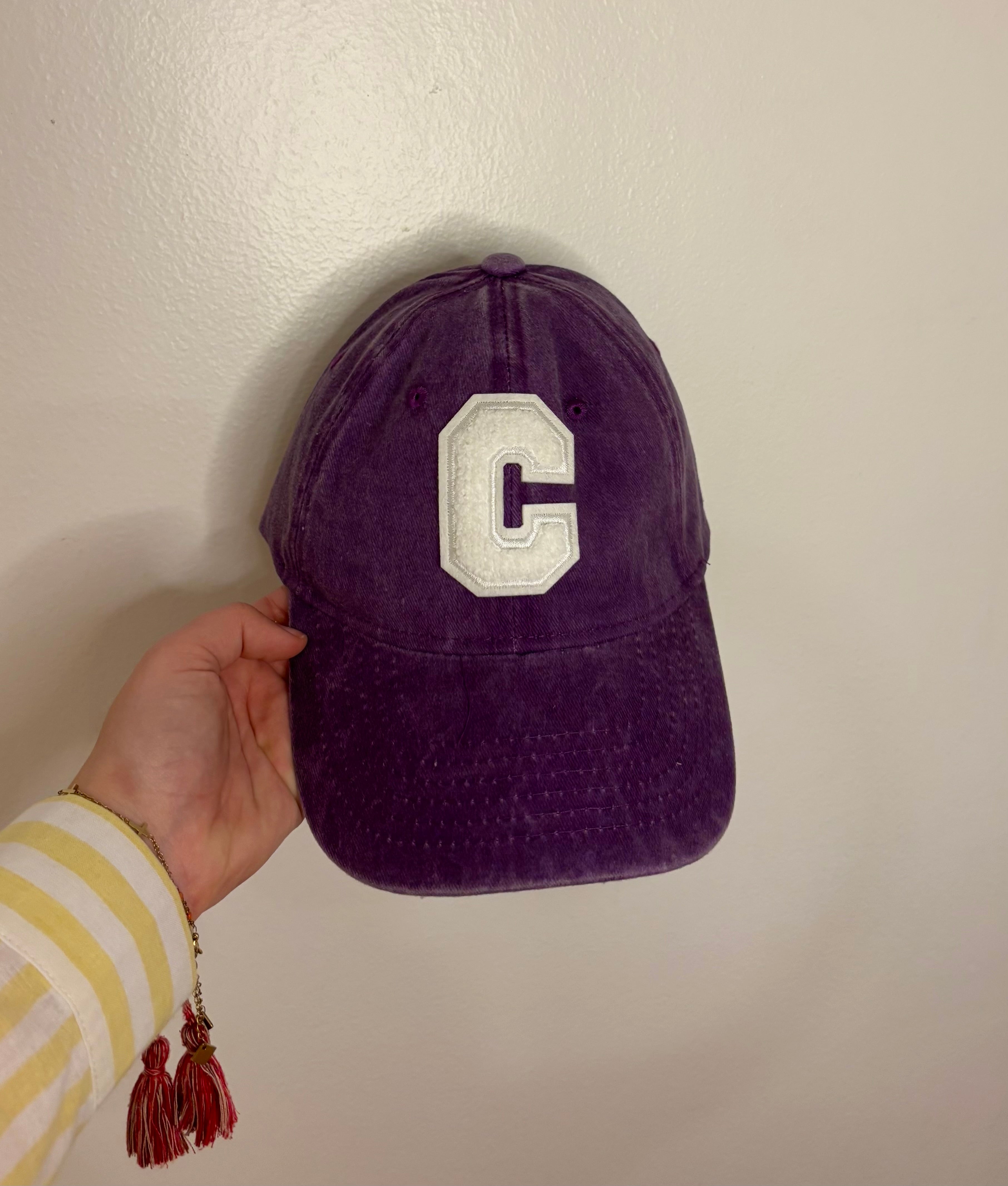 Casquette parme CELINE
