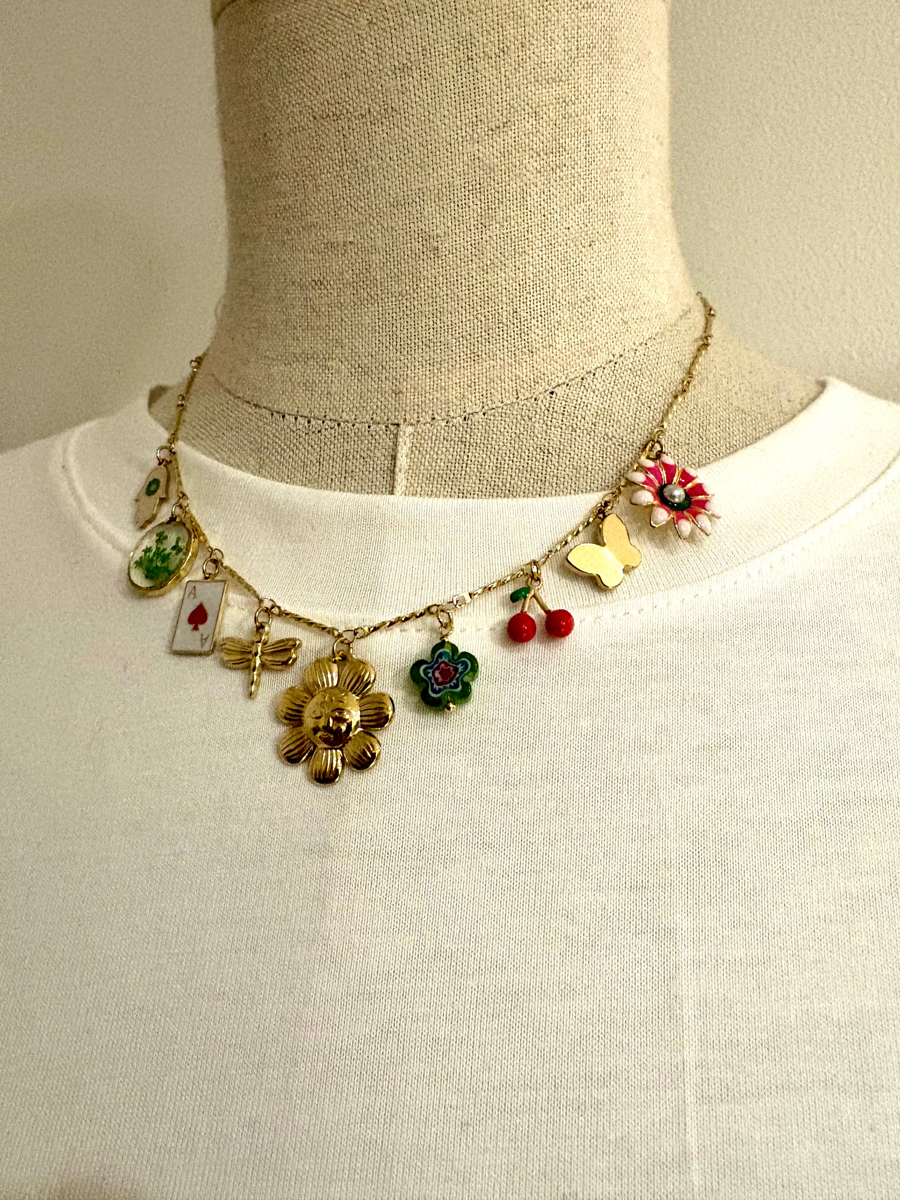 Collier fleur