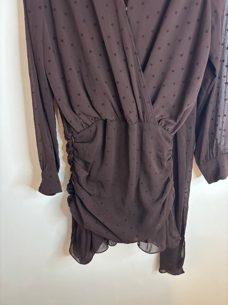 Robe chocolat Élégante