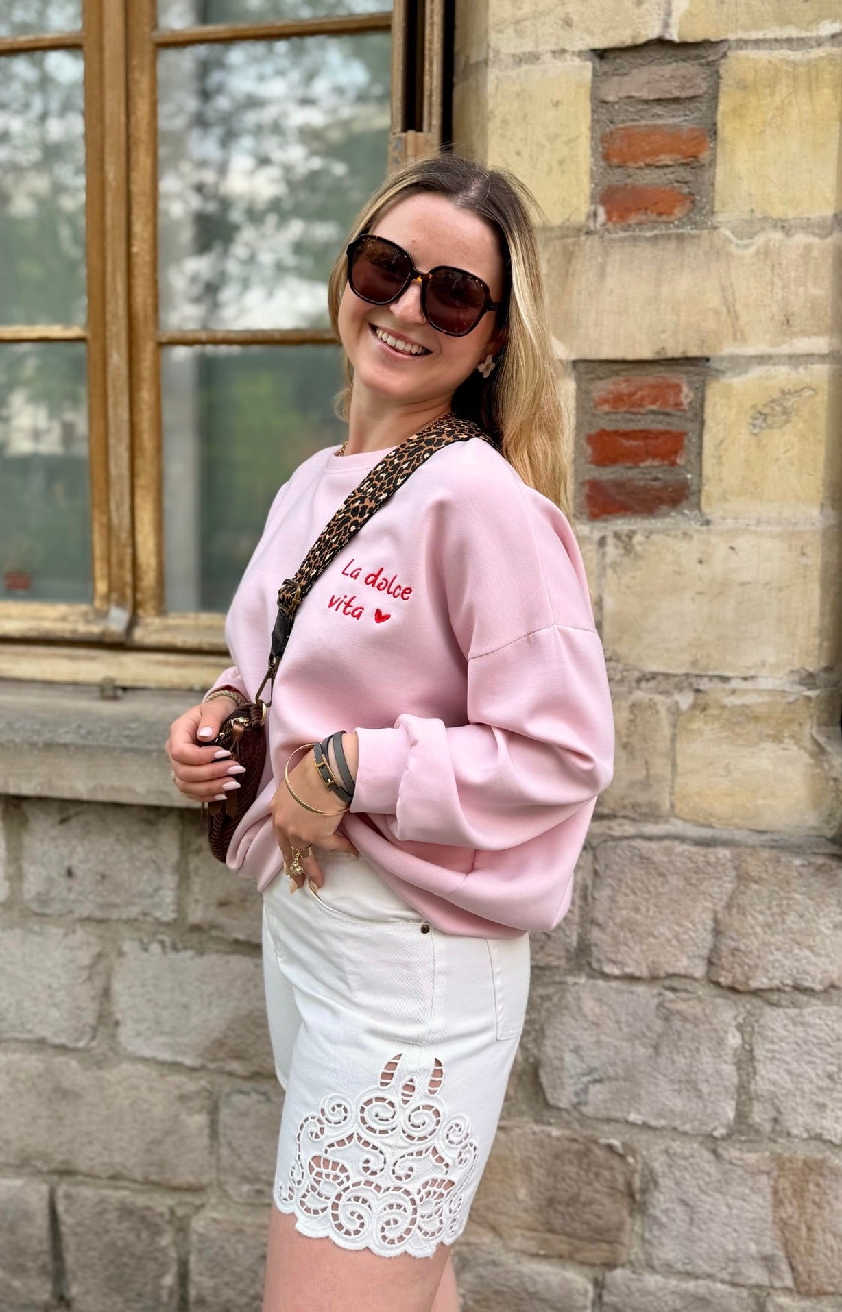 Short blanc Livie