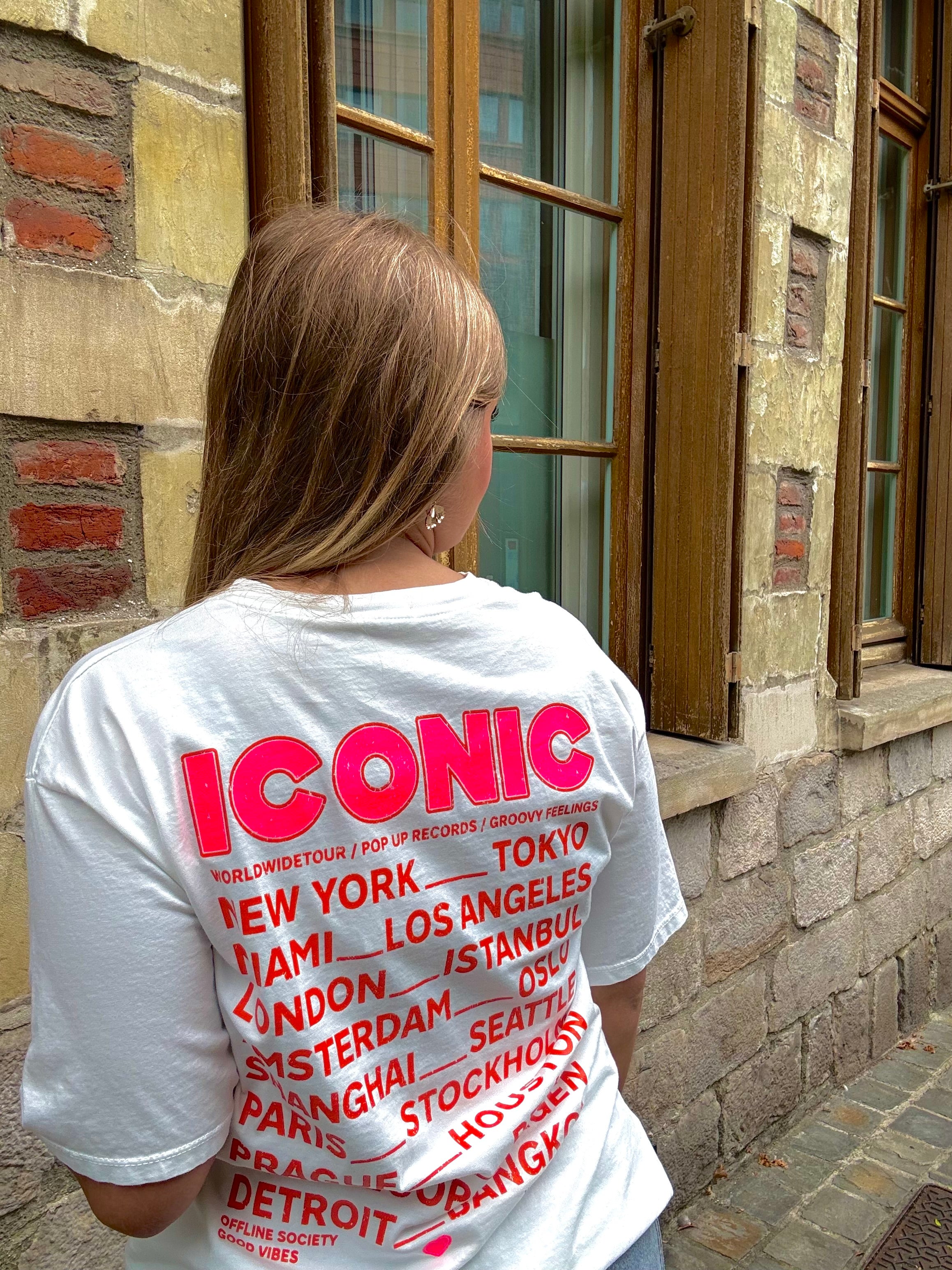 T-shirt Blanc ICONIC