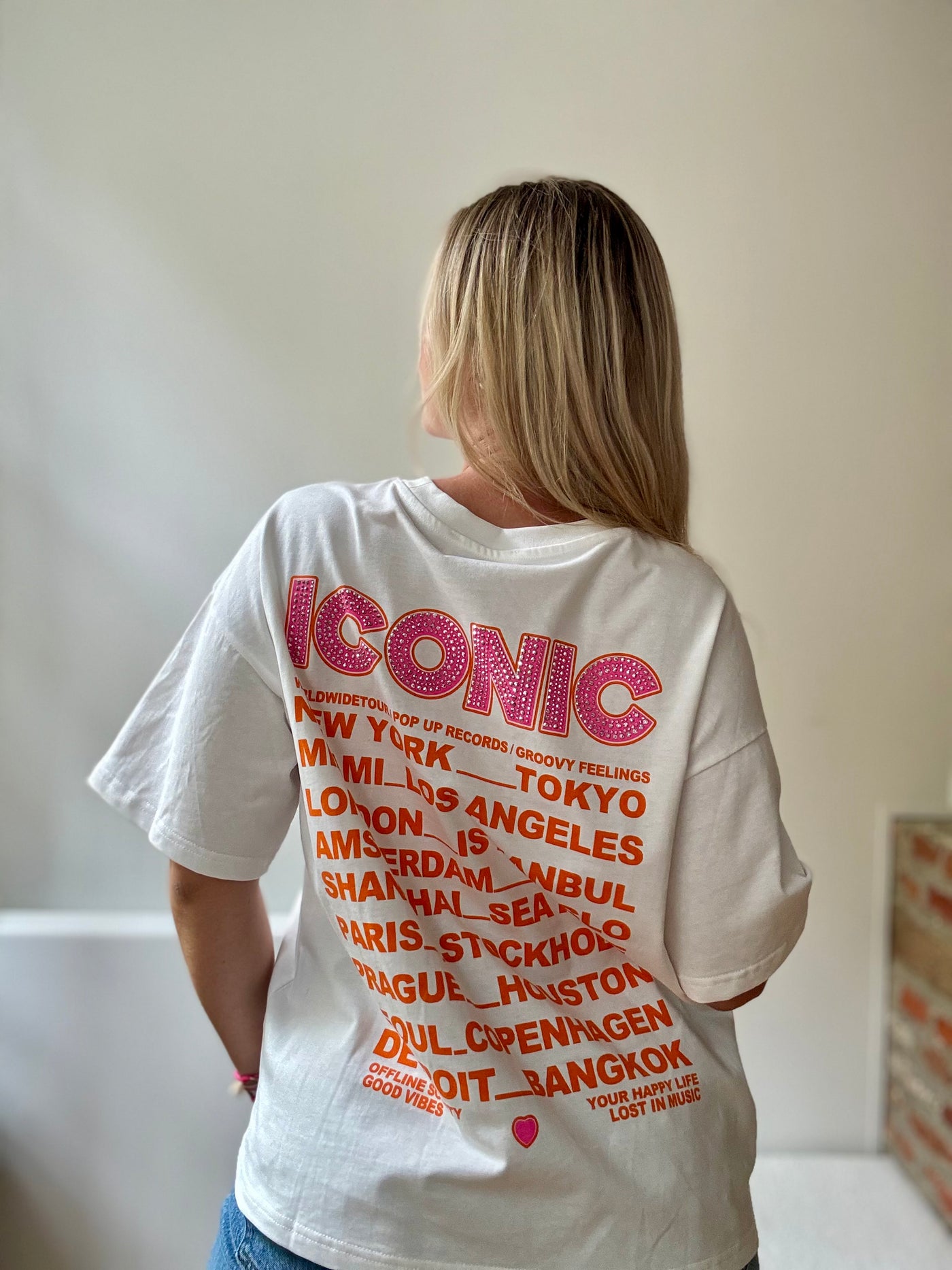 Teeshirt ICONIC strass