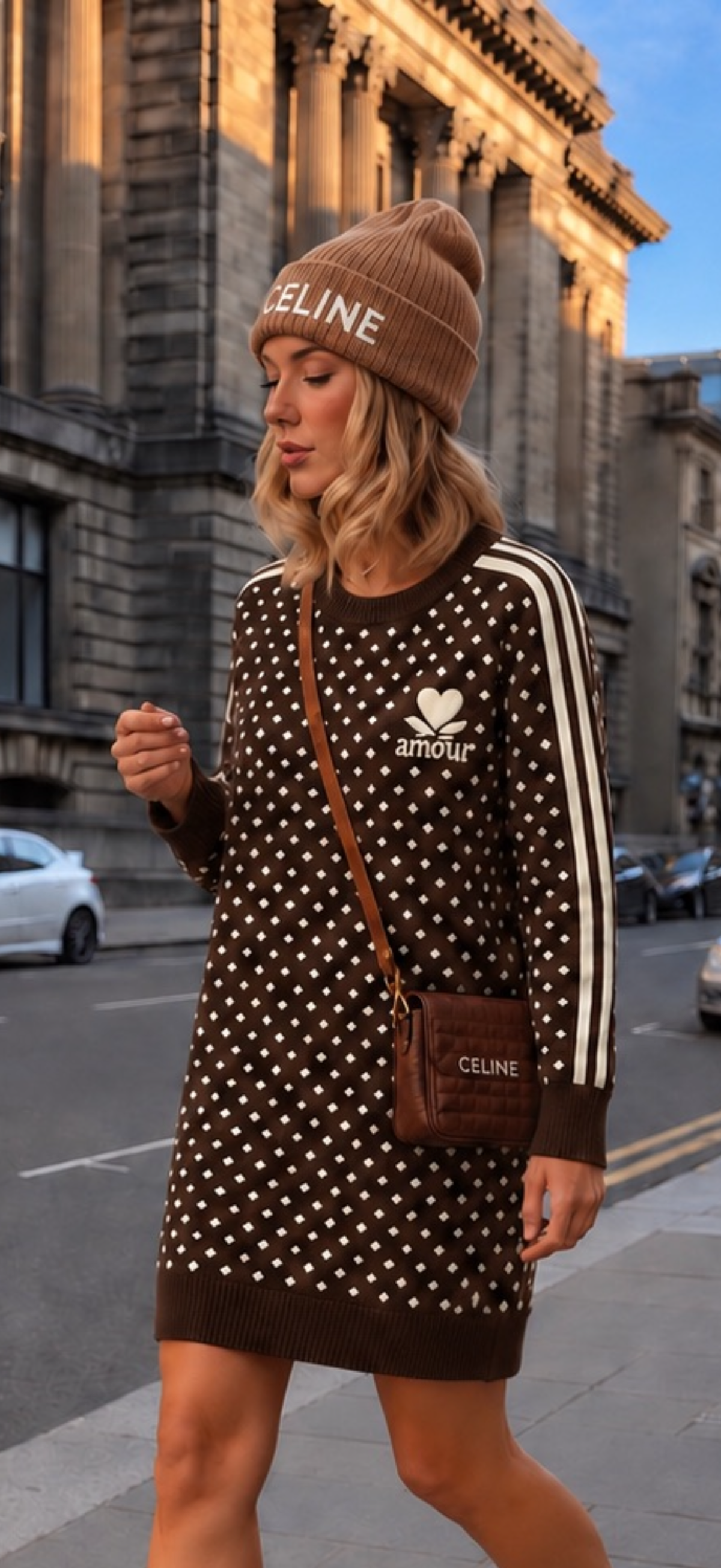 Robe pull AMOUR