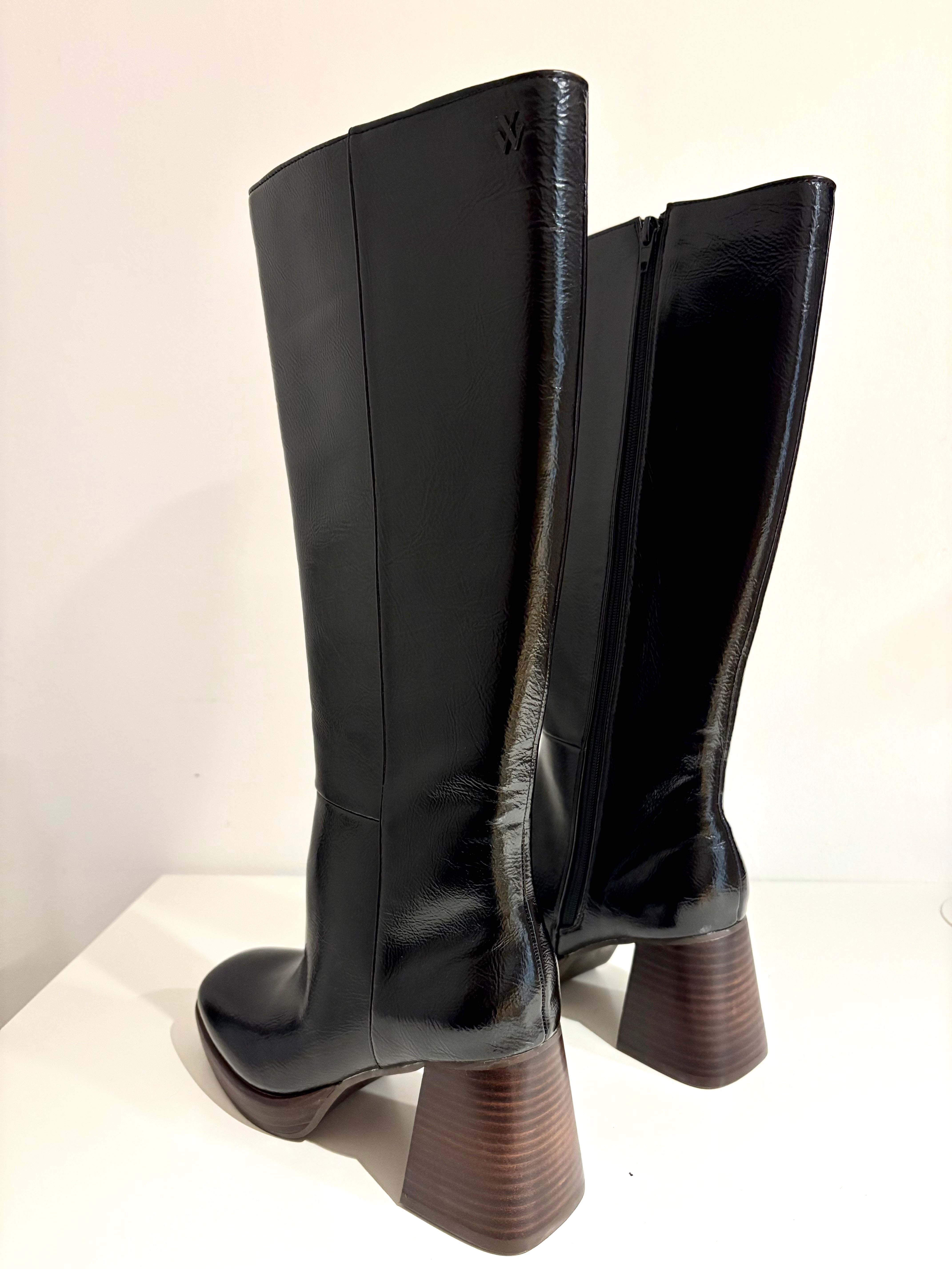 Bottes noires Audrey Vanessa Wu