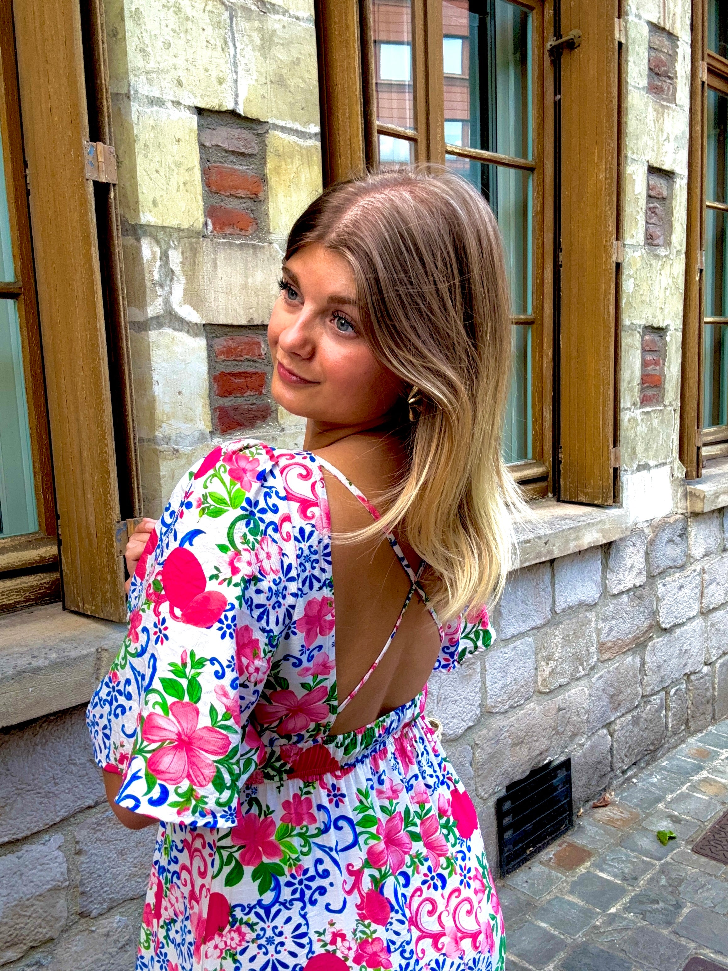 Robe longue Délicate