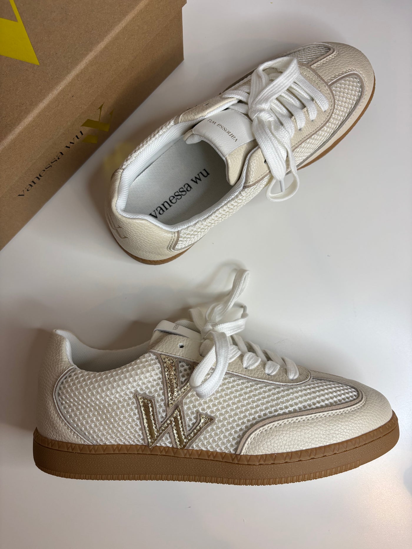 Baskets beige AURA Vanessa Wu